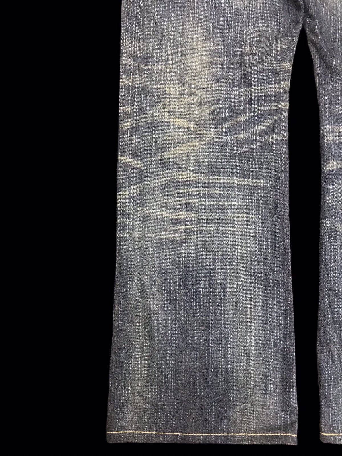Edwin 💥FLARE💥ARCHIVAL EDWIN 401XVS STONE WASH DENIM F326 Size US 31 - 17 Thumbnail