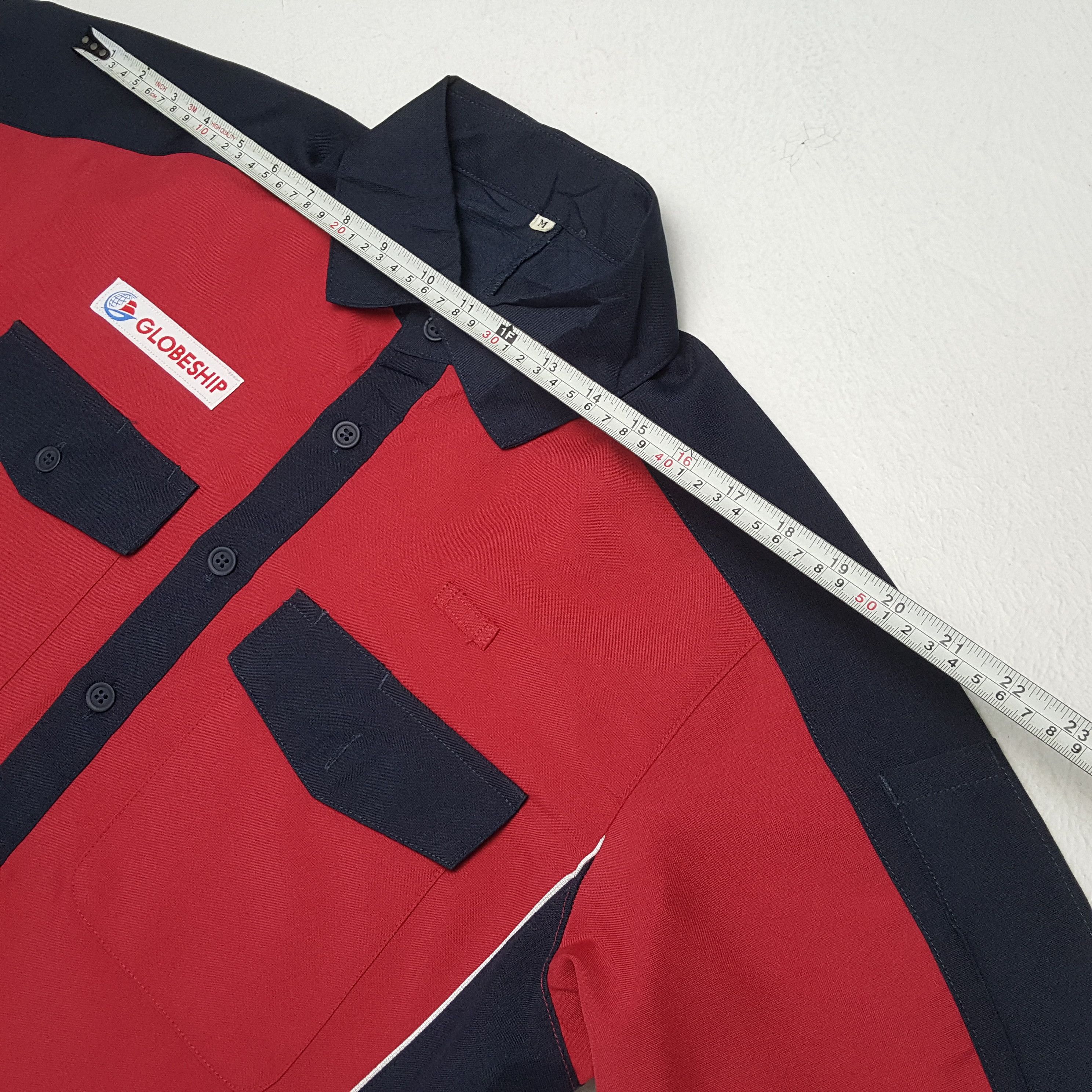 Vintage GLOBESHIP Workers Workwear Jacket Size US M / EU 48-50 / 2 - 5 Thumbnail