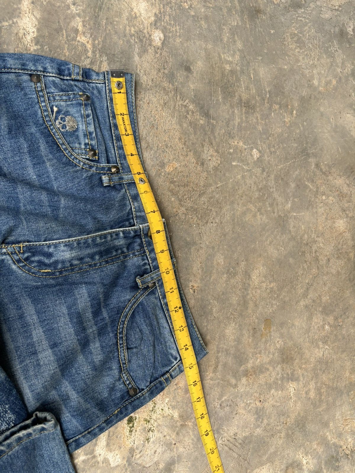 Hysteric Glamour × Japanese Brand Japanese Skull Ifsixwasnine Lgb Punk Style Jeans Size US 30 / EU 46 - 15 Thumbnail