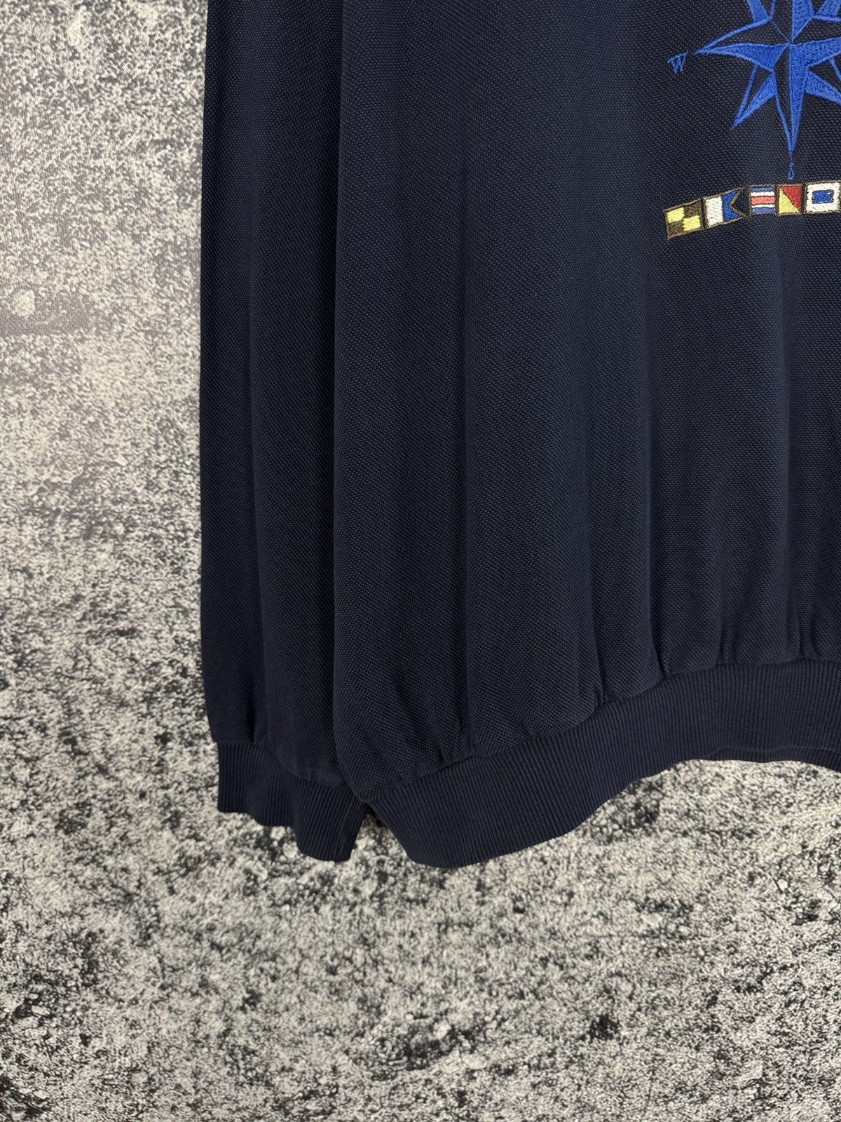 Lacoste Chemise Lacoste Vintage 90s Pullover Compass Logo Size 6 Size US XL / EU 56 / 4 - 4 Thumbnail
