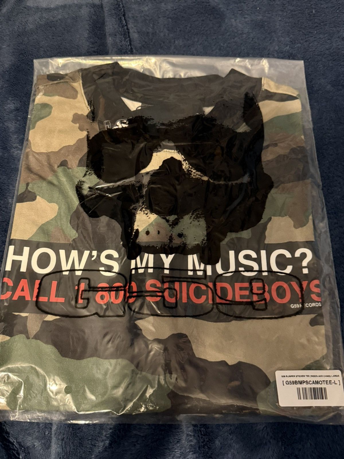 G59 Records G59 bumper sticker camo tshirt Size US L / EU 52-54 / 3 - 1 Thumbnail