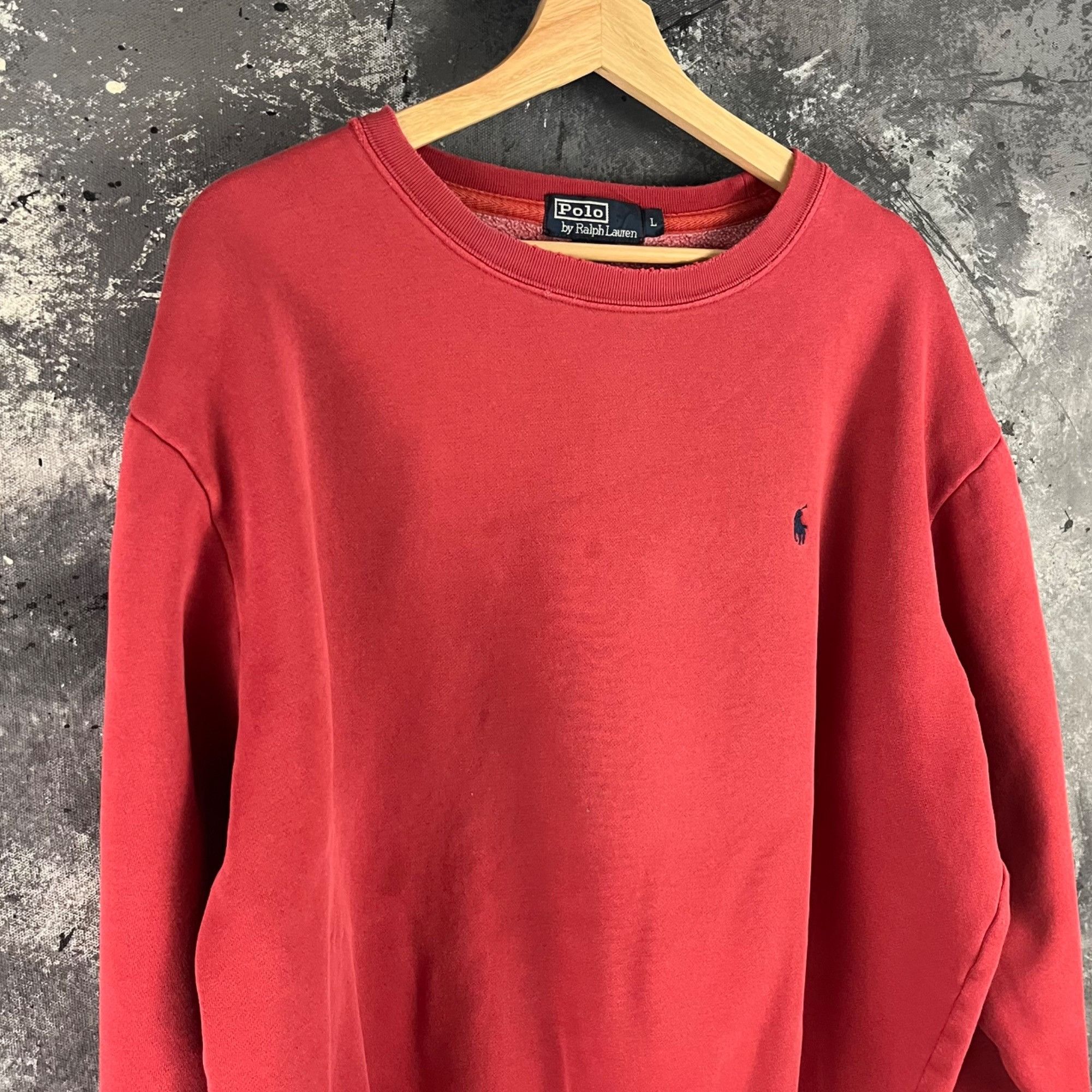 Polo Ralph Lauren × Vintage Vintages 90’s Polo essential sweatshirt Size US L / EU 52-54 / 3 - 2 Thumbnail