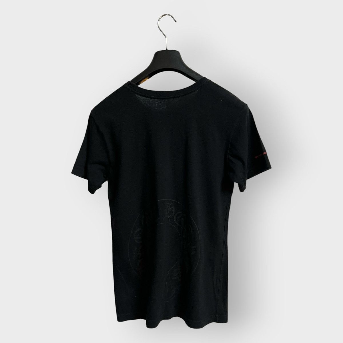 Chrome Hearts RARE! Chrome Hearts Red Horseshoe T-Shirt Black Size US M / EU 48-50 / 2 - 2 Thumbnail