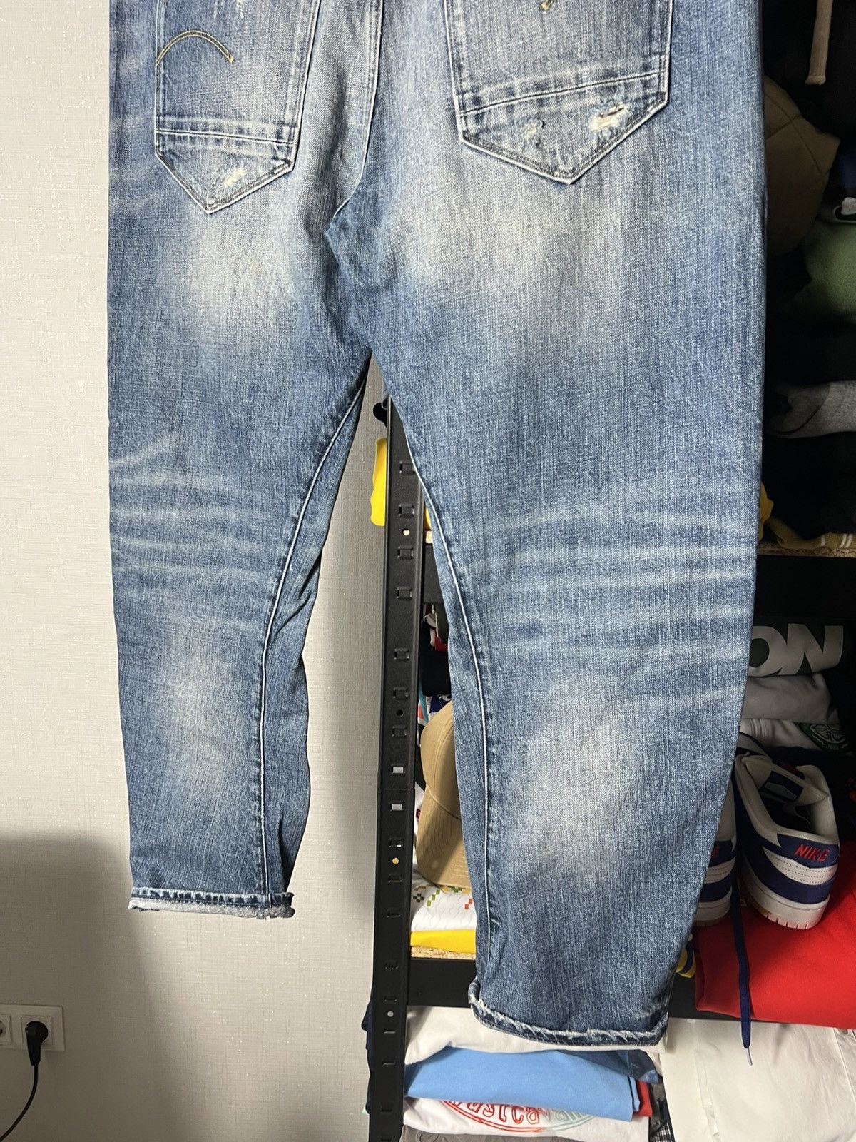 G-Star 👖 G-Star RAW ARC 3D Boyfriend Jeans Women Vintage Distressed Size 28" / US 6 / IT 42 - 12 Thumbnail