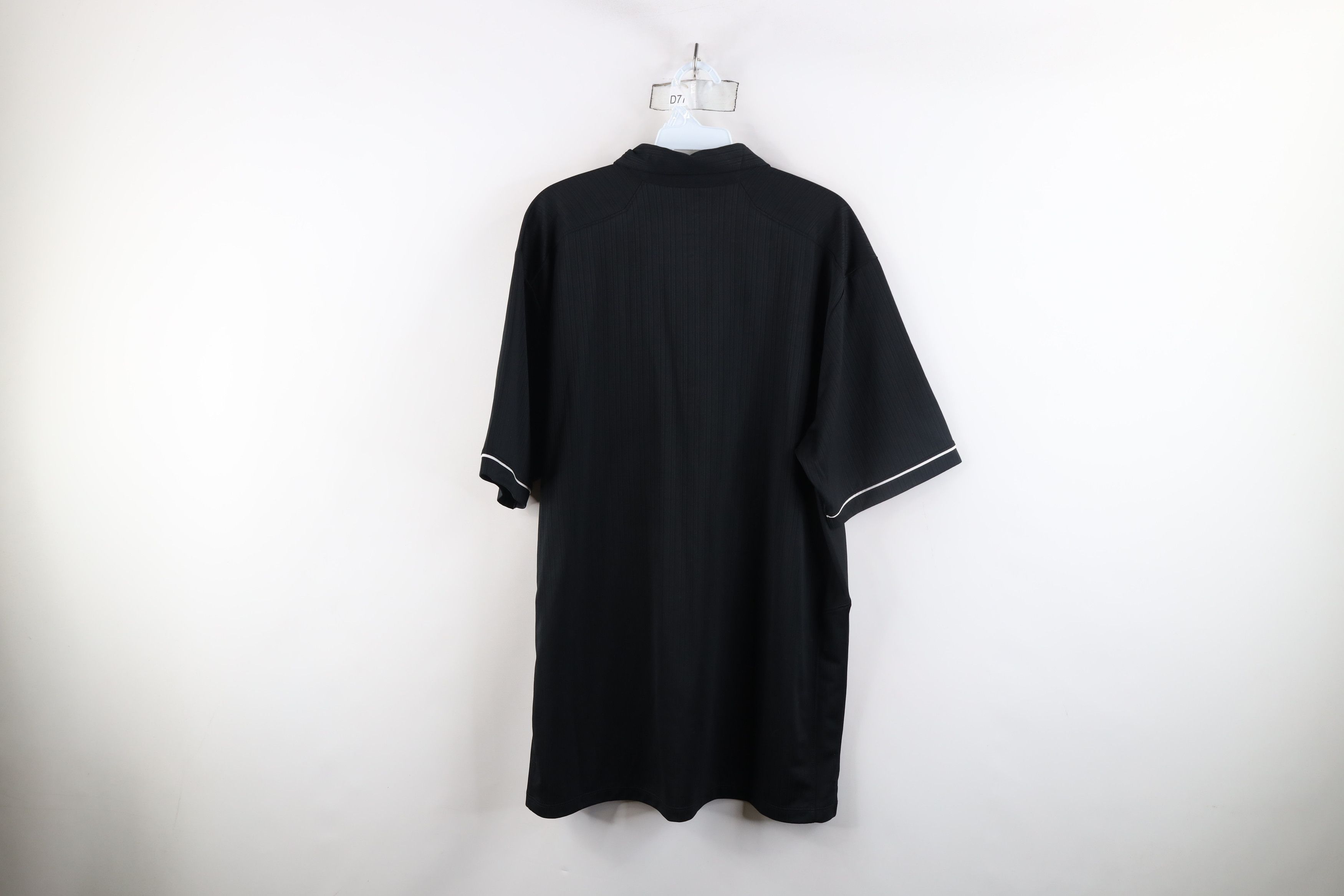 Nike × Vintage Nike University of Central Collared Golf Polo Shirt Black Size US L / EU 52-54 / 3 - 12 Thumbnail