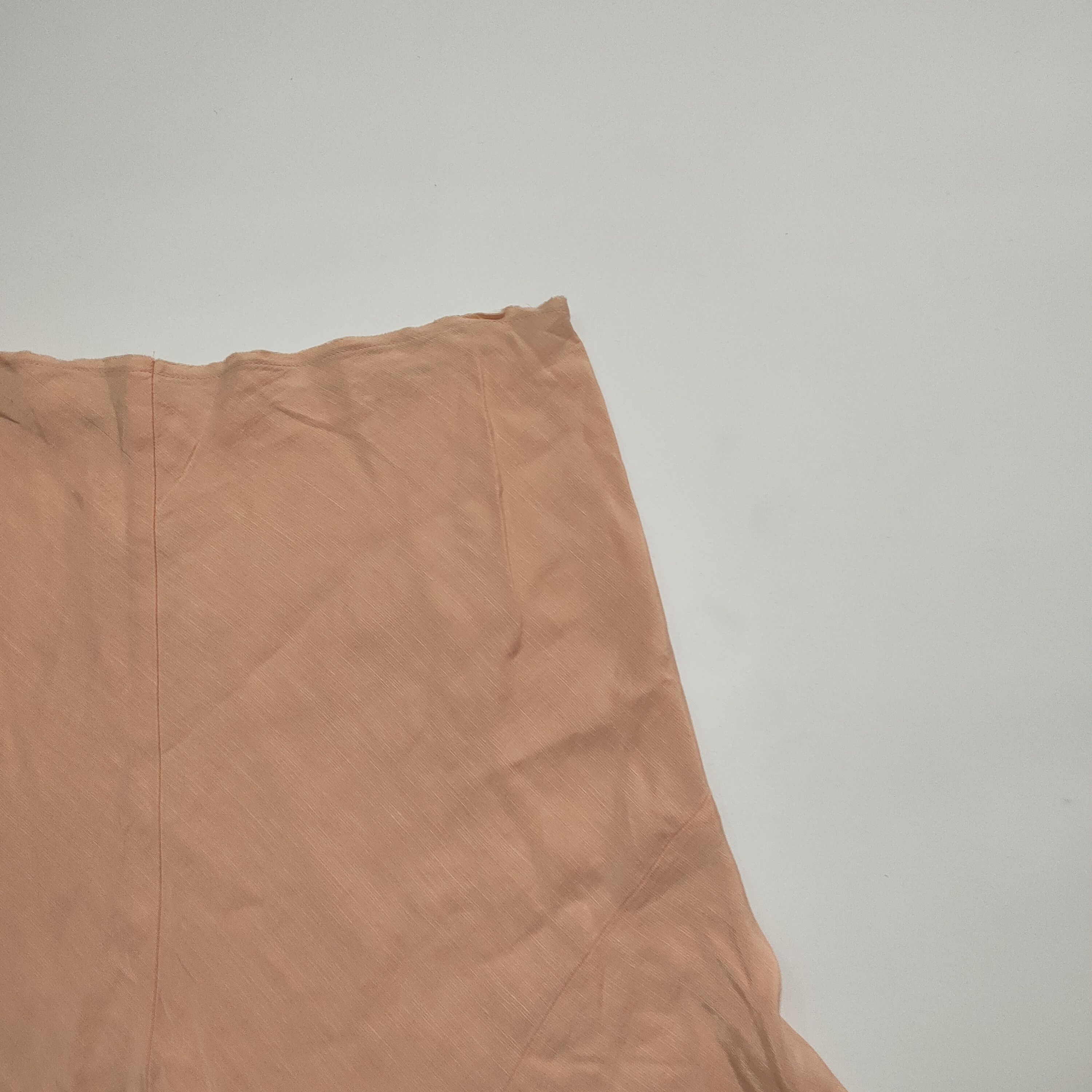 Dries Van Noten Dries Van Noten Peach Flared Skirt Size 32" / US 10 / IT 46 - 3 Thumbnail