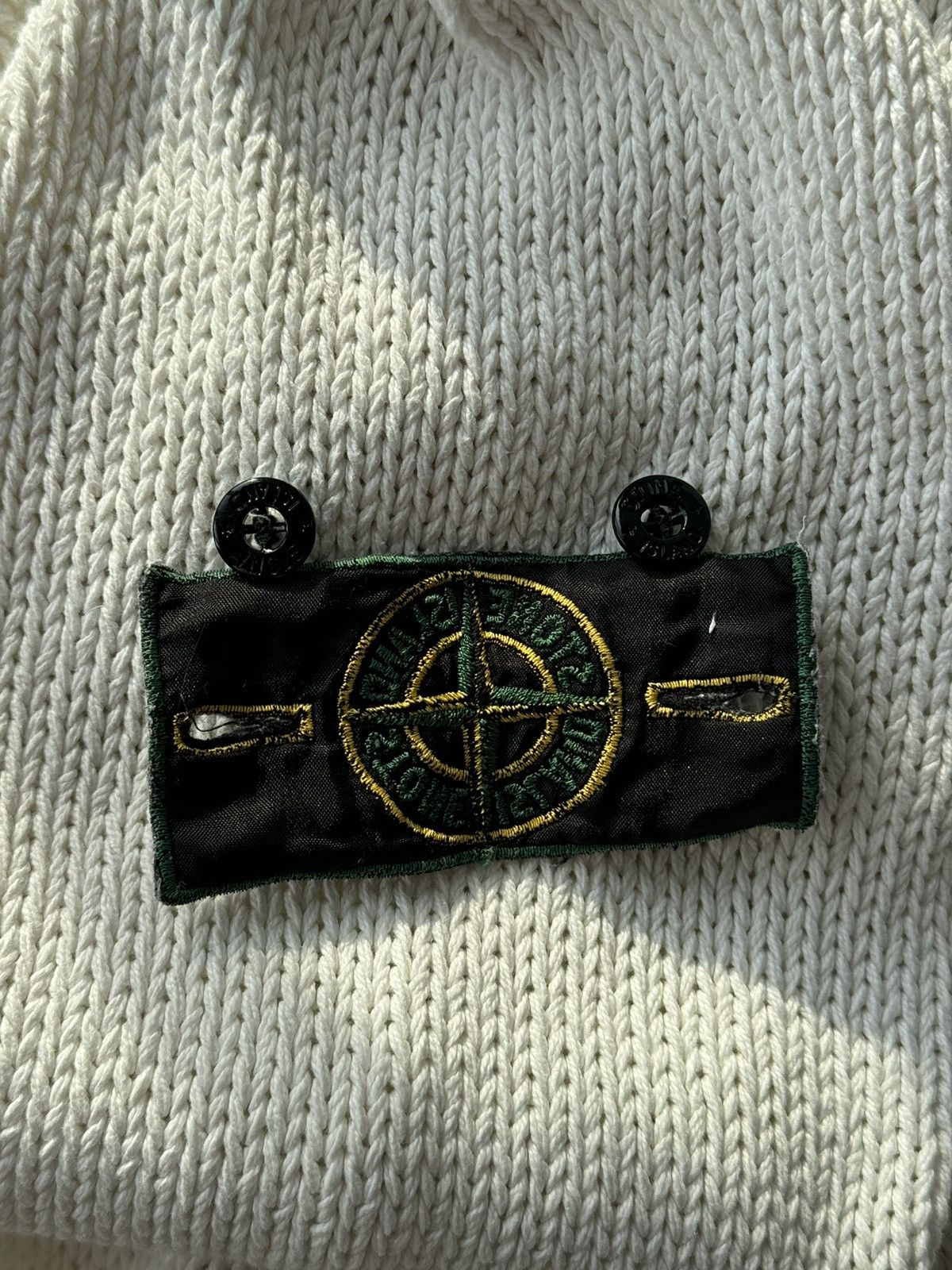 Massimo Osti Very Rare Vintage Stone Island 1/4 Knit Sweater Old Money Size US XL / EU 56 / 4 - 5 Thumbnail
