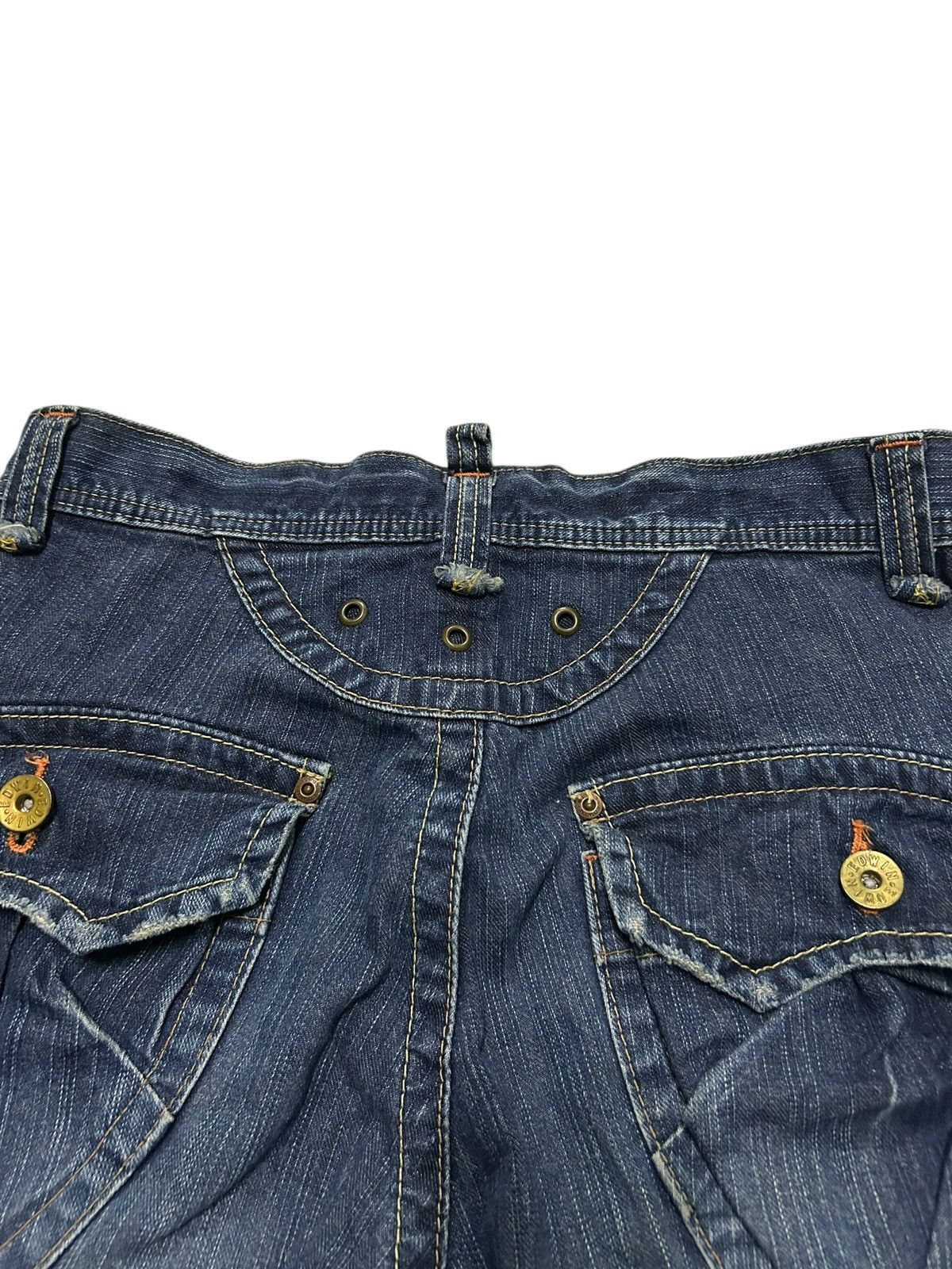 Japanese Brand × Kapital × Vintage 💥Flare💥 Edwin Japanese Punk Style Distressed Denim Rare ☠️🎌 Size US 31 - 11 Thumbnail