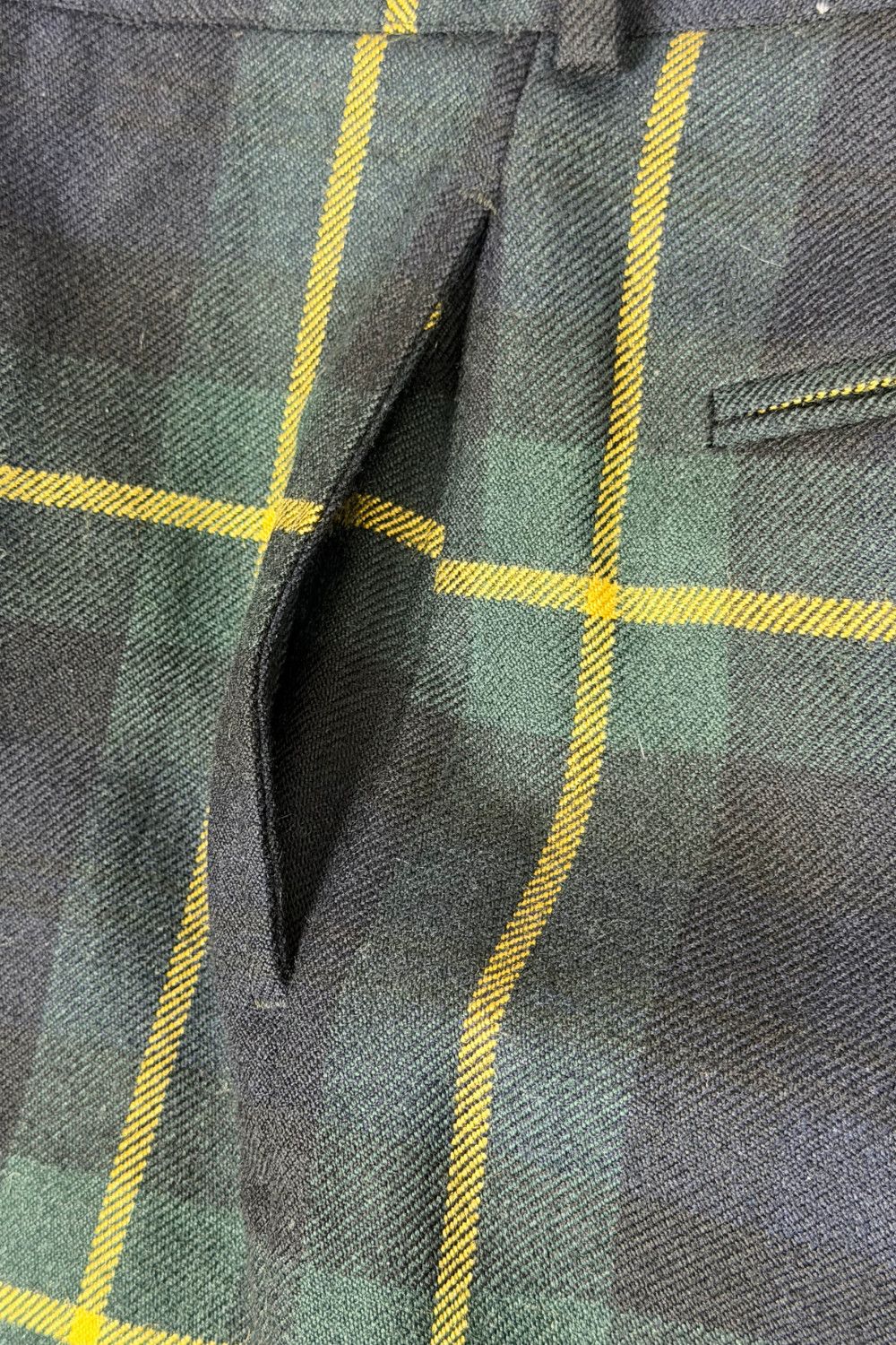 1998 RRL Ralph Lauren Early USA Wool Tartan Trousers image 10