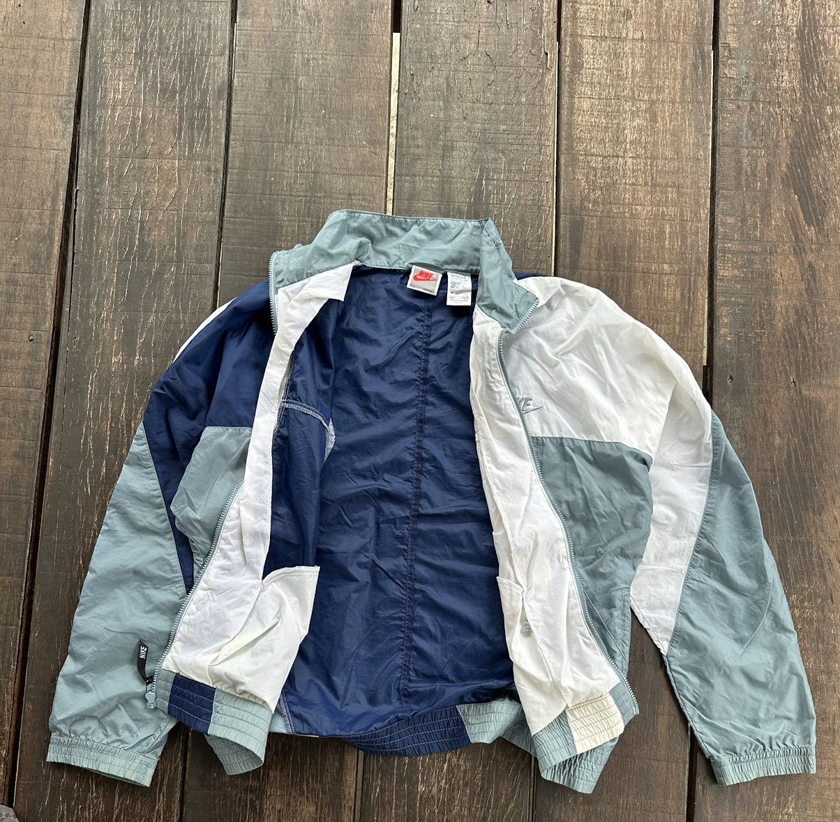 Nike × Vintage Vintage nike wind breaker Size US M / EU 48-50 / 2 - 2 Thumbnail