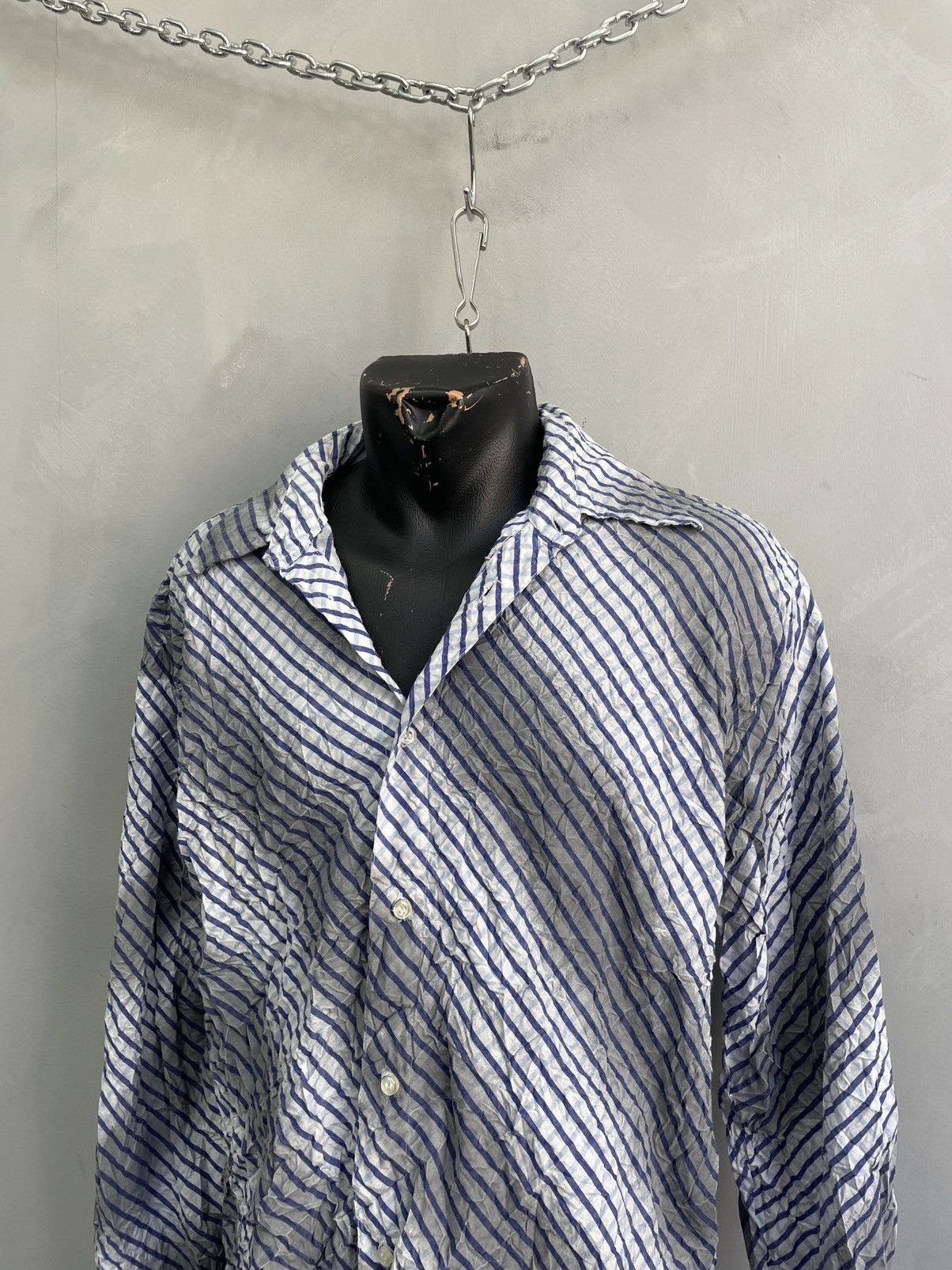 Angelo Litrico Rare diesel shirt button up rare JPG style y2k Size US M / EU 48-50 / 2 - 2 Thumbnail
