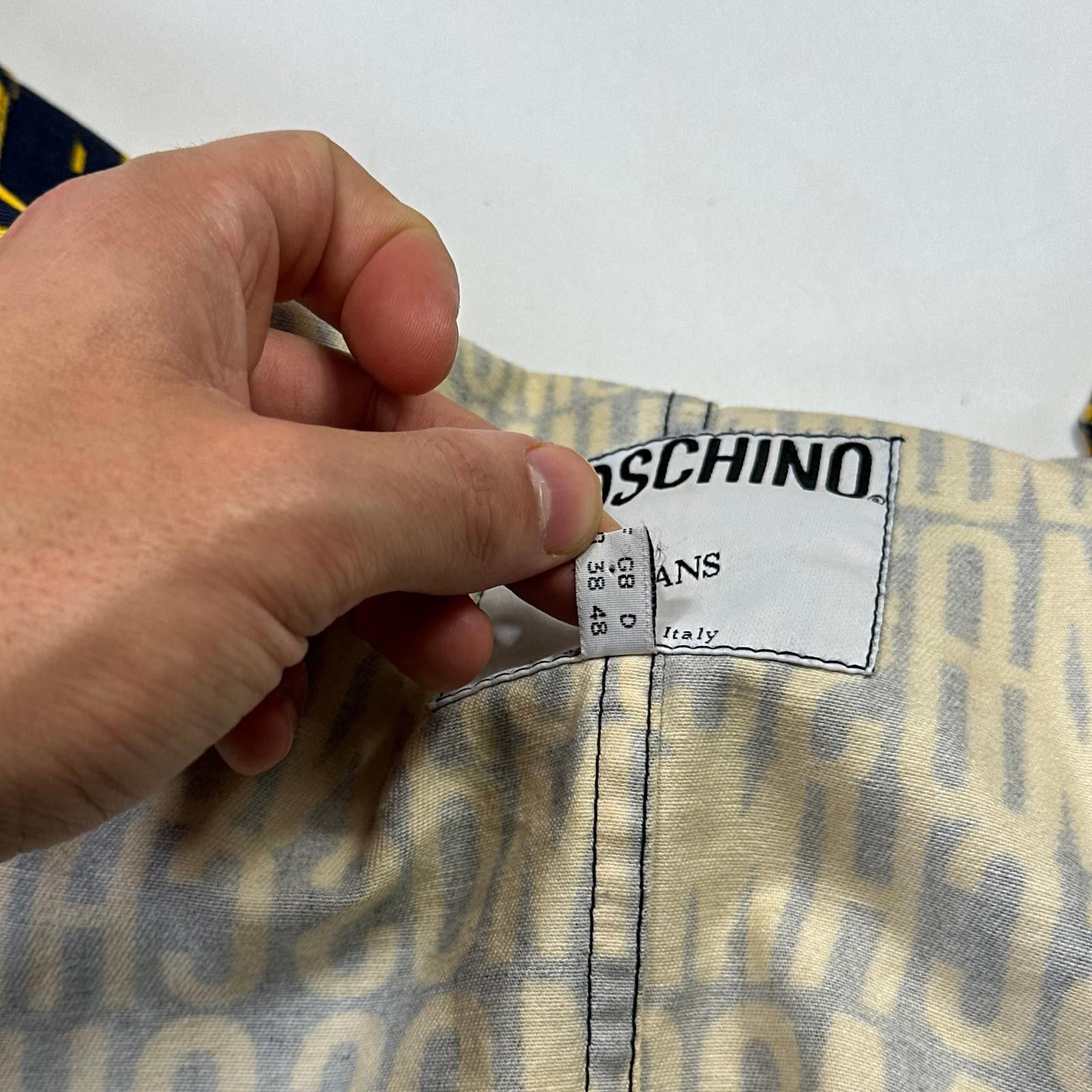 Moschino Moschino Jeans 1996 Crazy Print Cotton Jacket - IT48 (S/M) Size US M / EU 48-50 / 2 - 7 Thumbnail