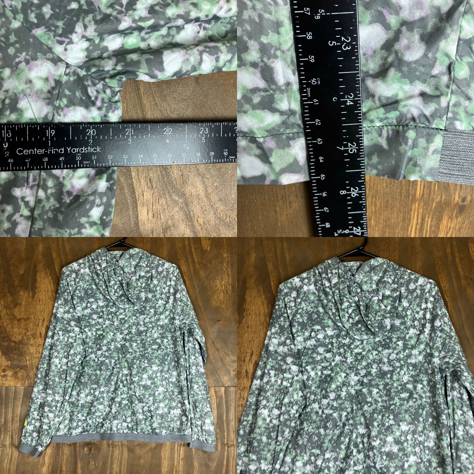 The North Face The North Face Womens Jacket Gray Mint Hooded Lightweight Full Zip Large Size L / US 10 / IT 46 - 8 Thumbnail