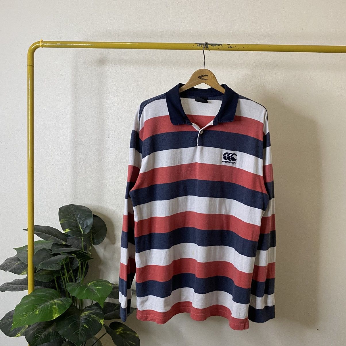 Canterbury of New Zealand Vintage 2000s Canterbury Polo Rugby LS Shirt Size US XL / EU 56 / 4 - 1 Thumbnail