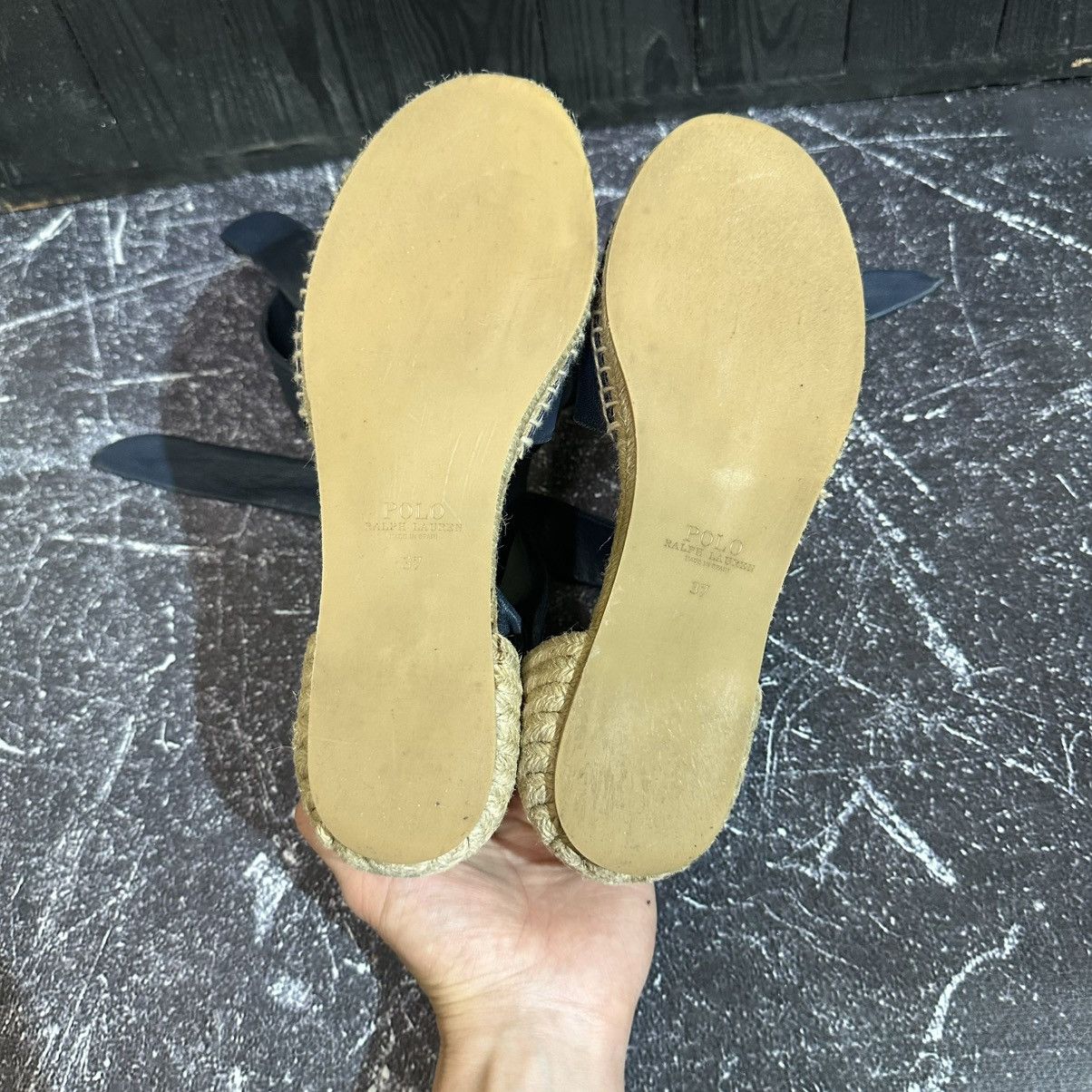 Polo Ralph Lauren POLO RALPH LAUREN - Women’s Leather Sandals Size 37 Size US 7 / IT 37 - 9 Thumbnail