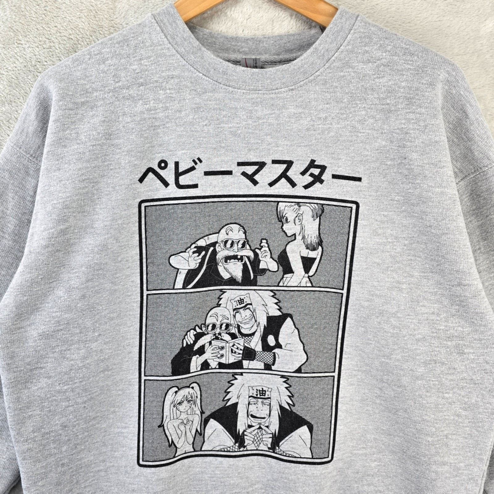 Other Dragon Ball Z Naruto Sweatshirt L Roshi Jaraiya Pervy Sage Size US L / EU 52-54 / 3 - 1 Thumbnail