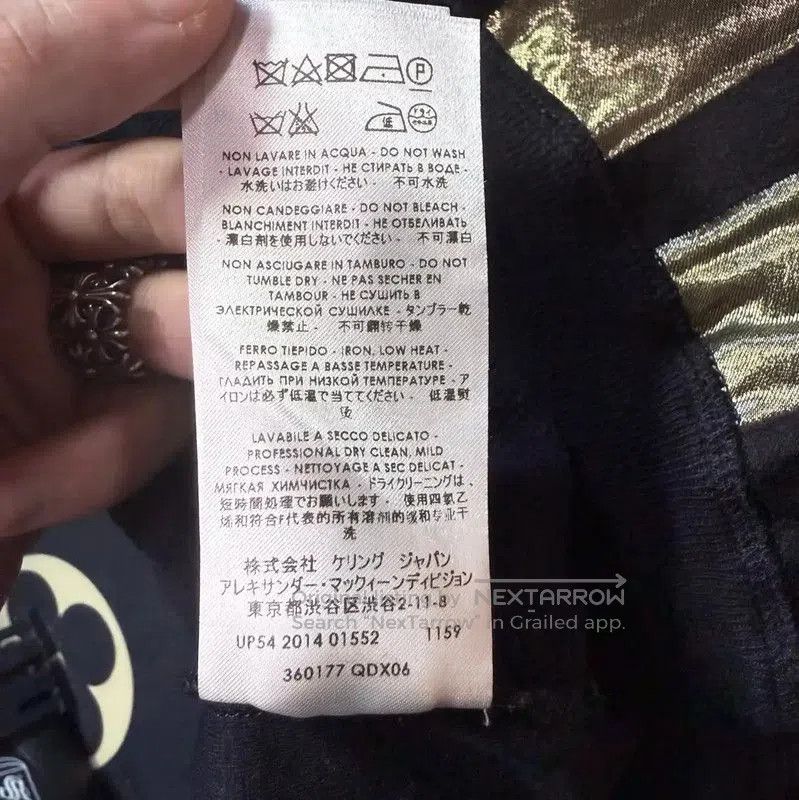 Alexander McQueen Alexander McQueen Black Long Sleeve Sweatshirt . Size US M / EU 48-50 / 2 - 5 Thumbnail