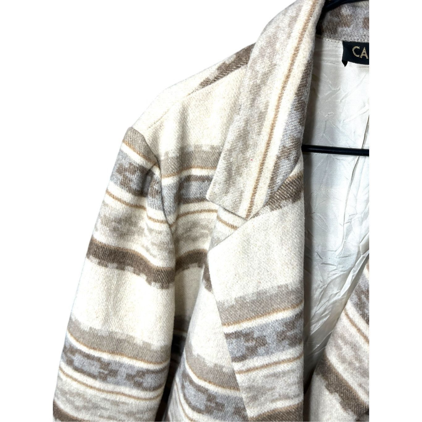 Casablanca Vintage Casablanca Wool Blend Southwestern Aztec Blazer Coat Size XL / US 12-14 / IT 48-50 - 5 Thumbnail