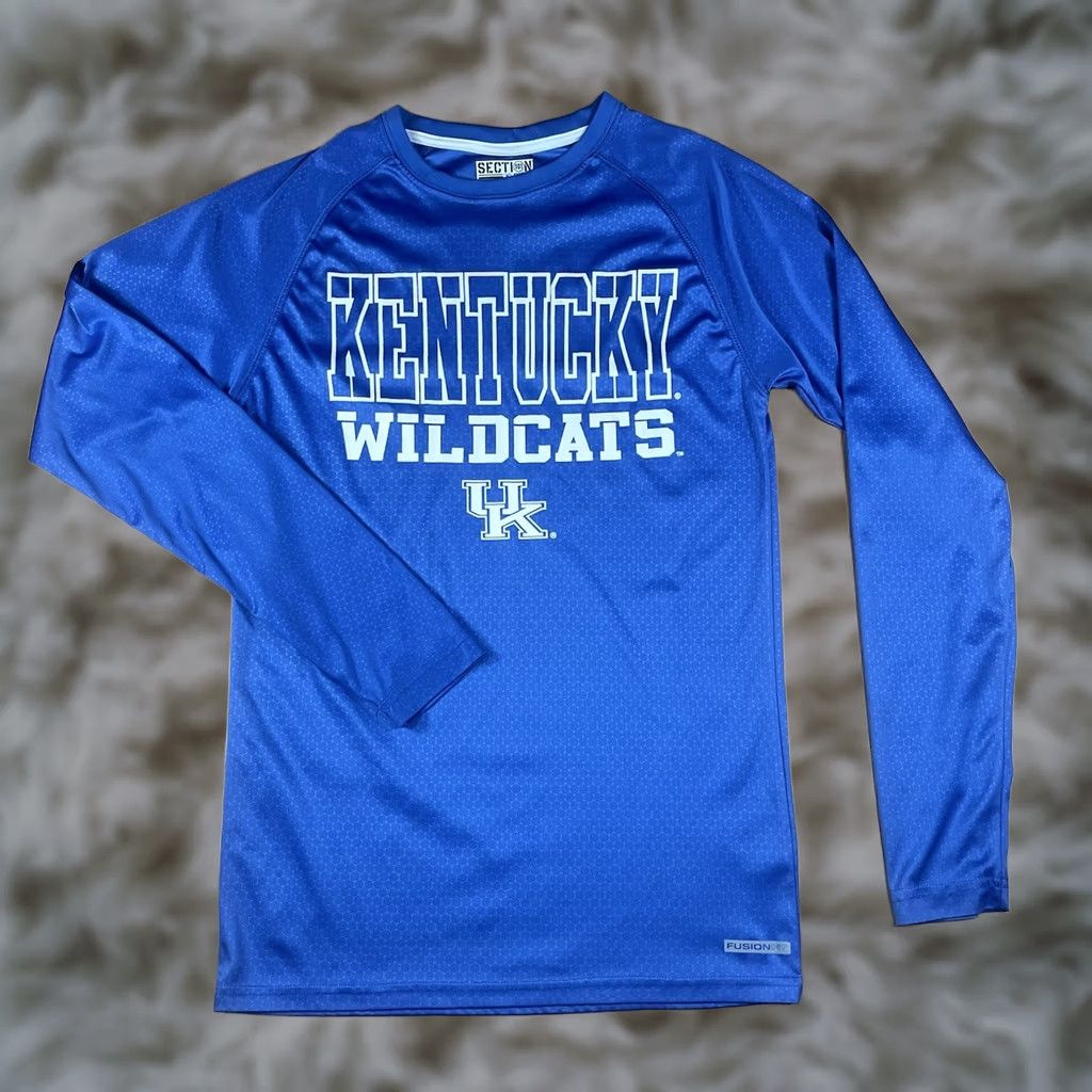 Vintage Section 101 KA Knights Apparel Shirt Mens S Blue Long Sleeve Kentucky Wildcats Size US S / EU 44-46 / 1 - 1 Thumbnail