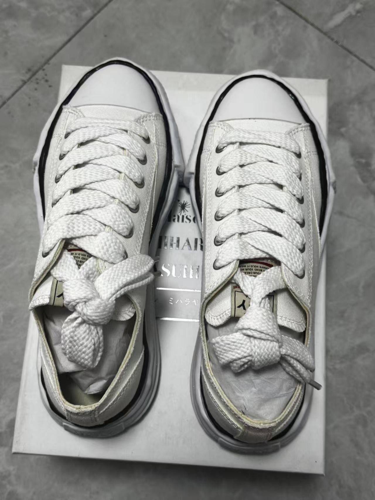 Maison MIHARA YASUHIRO Maison MIHARA YASUHIRO Low-top Sneakers Size US 11 / EU 44 - 1 Thumbnail