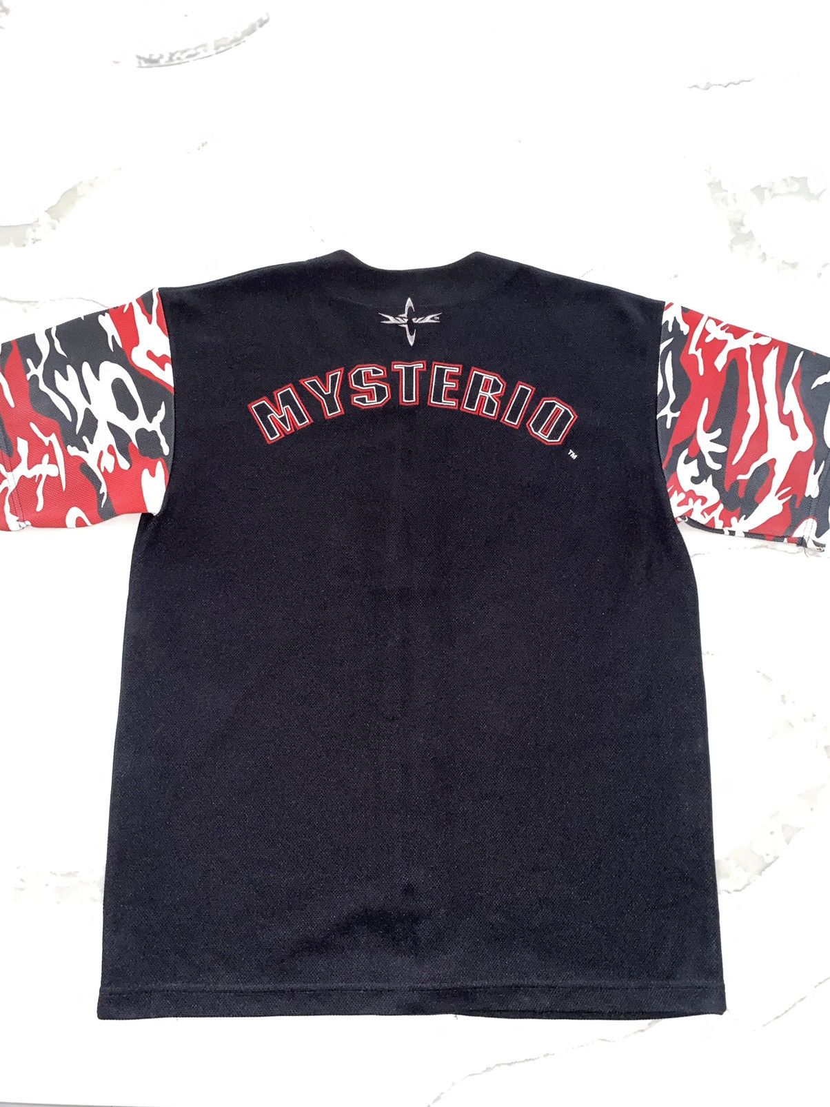 Vintage Vintage WCW Rey Mysterio jersey Size US XXL / EU 58 / 5 - 2 Thumbnail