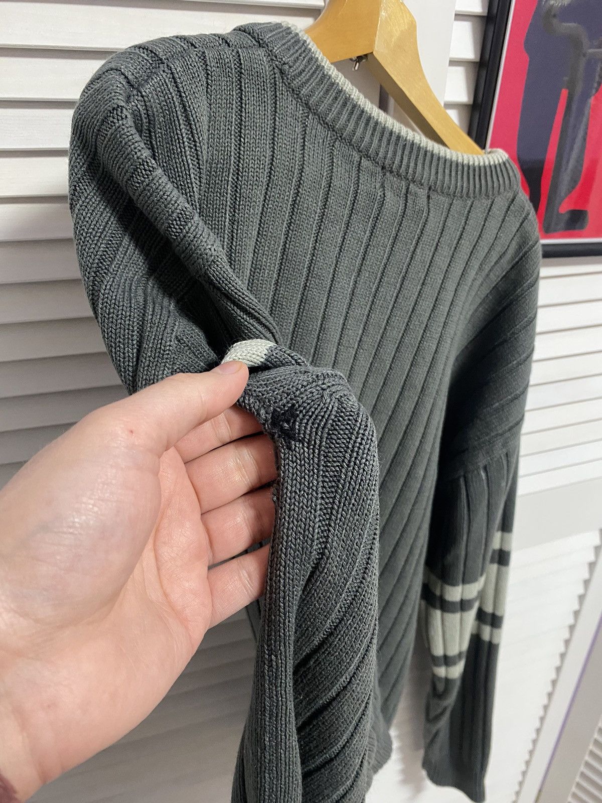 Diesel Vintage Knit Sweater Diesel Striped Opium Faded Style Size US XL / EU 56 / 4 - 8 Thumbnail