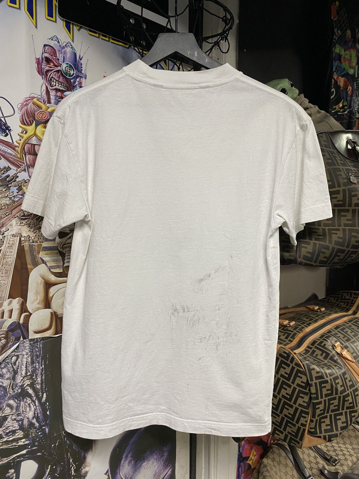 Palm Angels Palm Angels Kill the Bear White T-Shirt Size Small Size US S / EU 44-46 / 1 - 11 Thumbnail