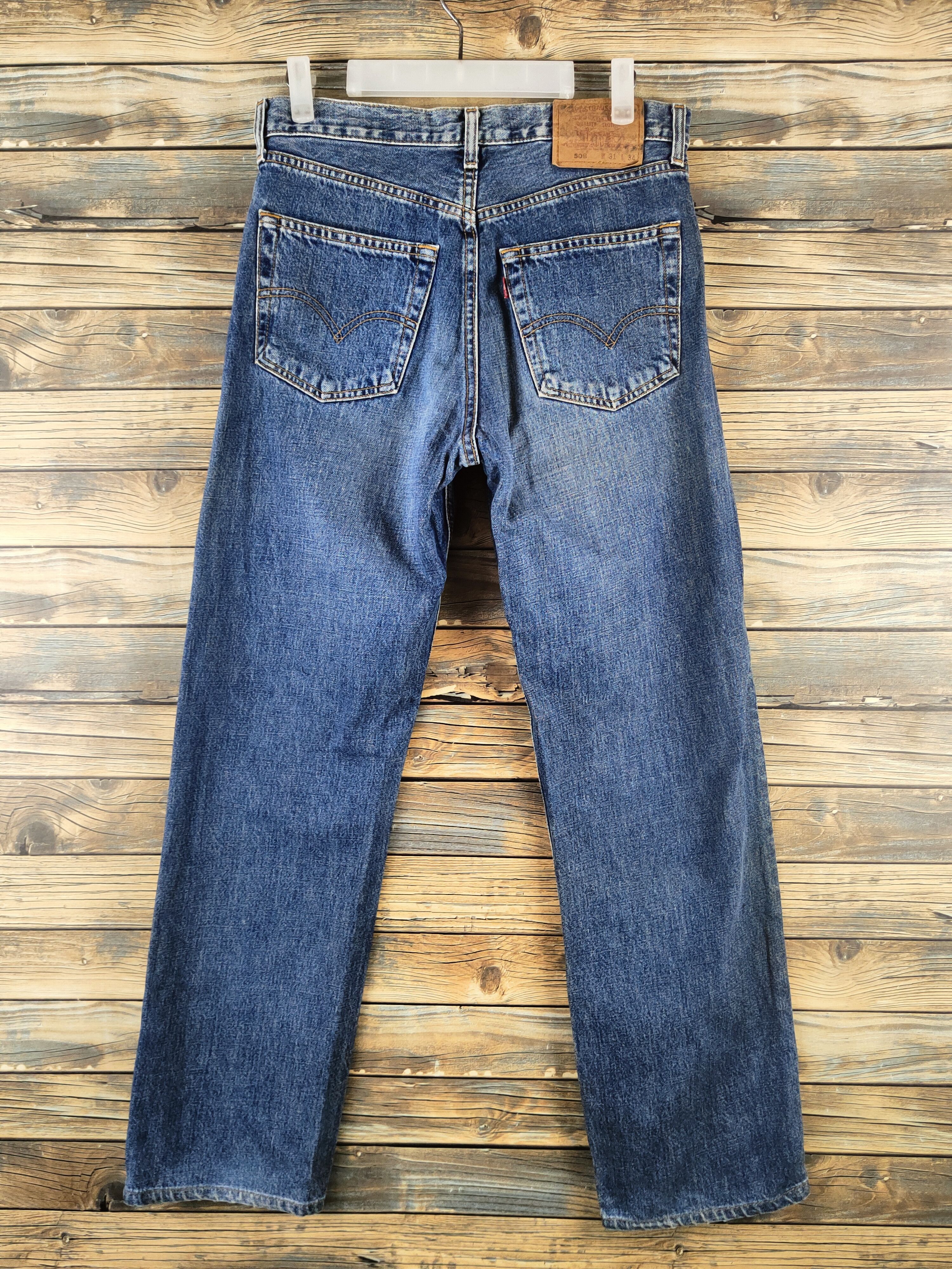 Levi's Levi's Blue Distressed Ripped Jeans #S2815 Size US 30 / EU 46 - 7 Thumbnail