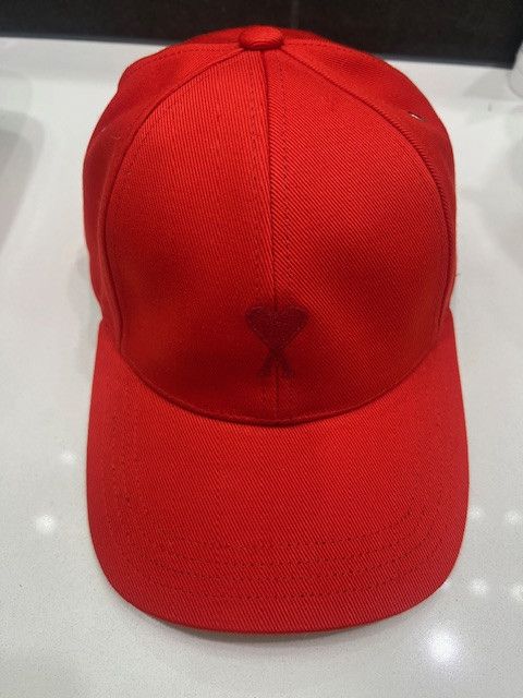 AMI AMI RED LOGO CAP Size ONE SIZE - 1 Thumbnail