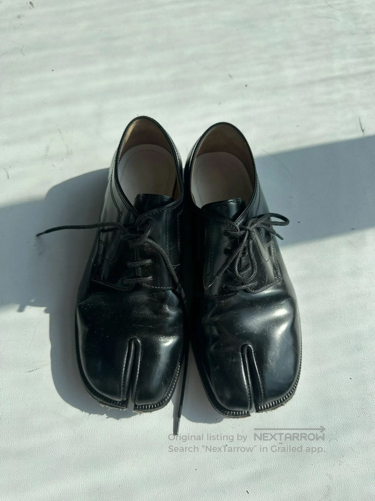 Maison Margiela Maison Margiela Black Tabi Loafers. Size US 4 / IT 34 - 1 Thumbnail