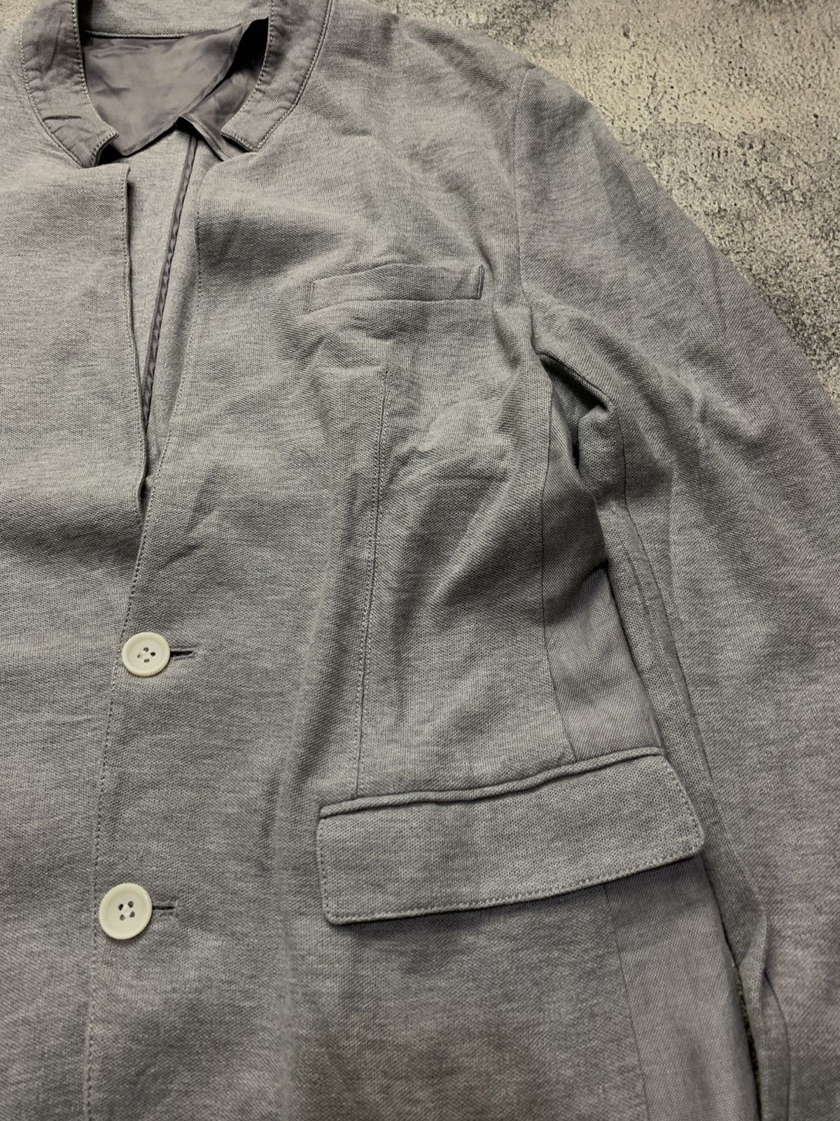 Solid Homme 🐍 Solid Homme Wooyoungmi Paris Casual Blazer Size 46R - 5 Thumbnail
