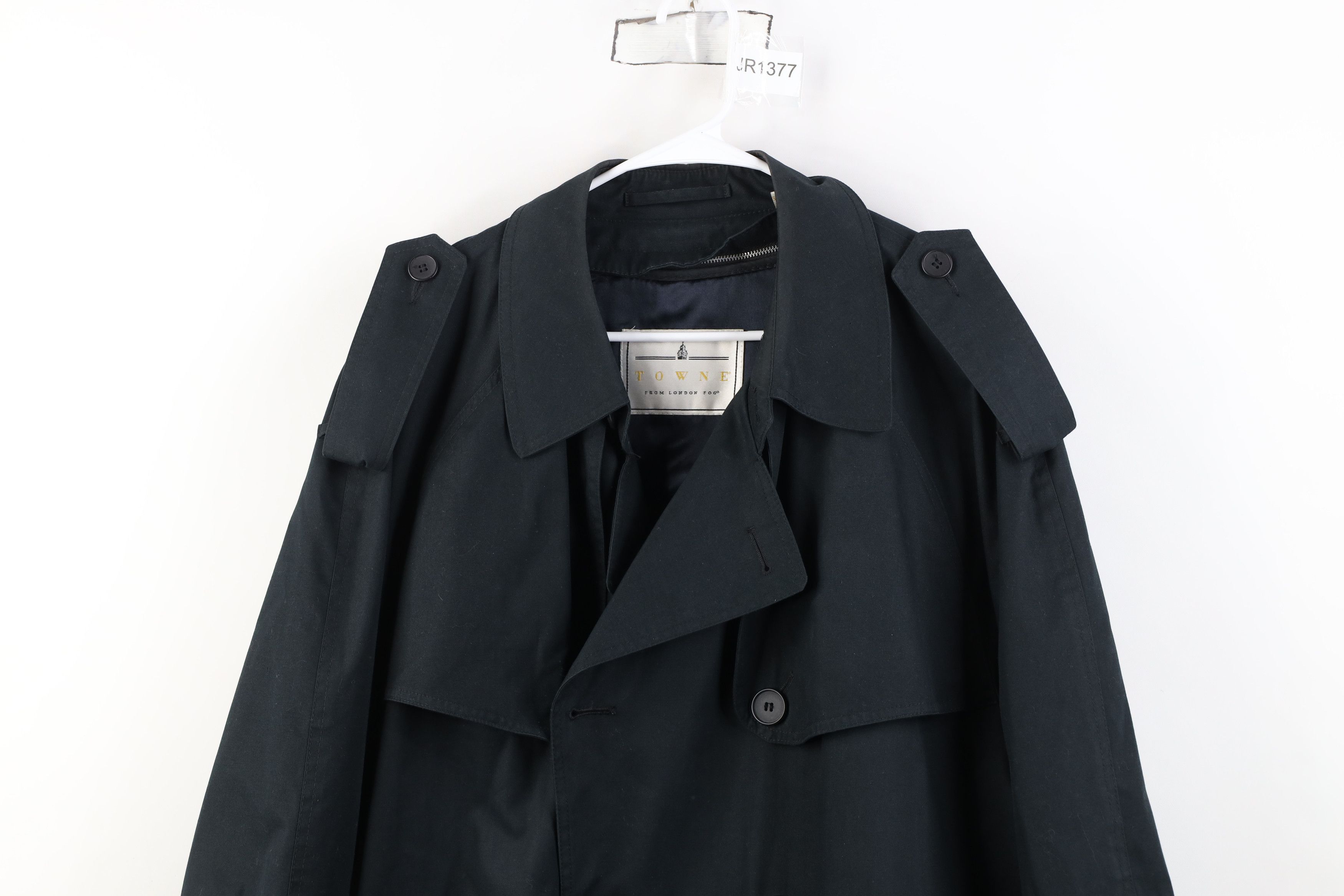 Vintage Vintage 90s Streetwear Breasted Trench Coat Jacket USA Size US XXL / EU 58 / 5 - 2 Thumbnail