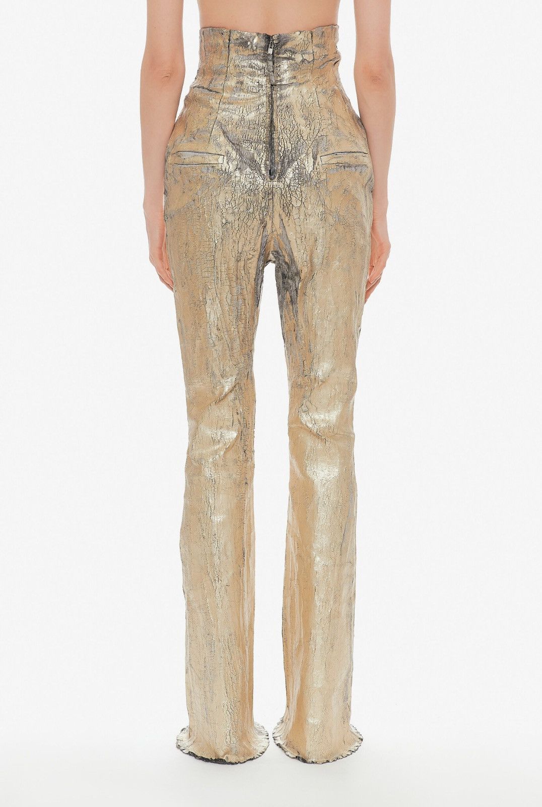 Rick Owens Last Size Rick Owens Hollywood Gold Bolan Bootcut Pants Size 28" / US 6 / IT 42 - 2 Thumbnail