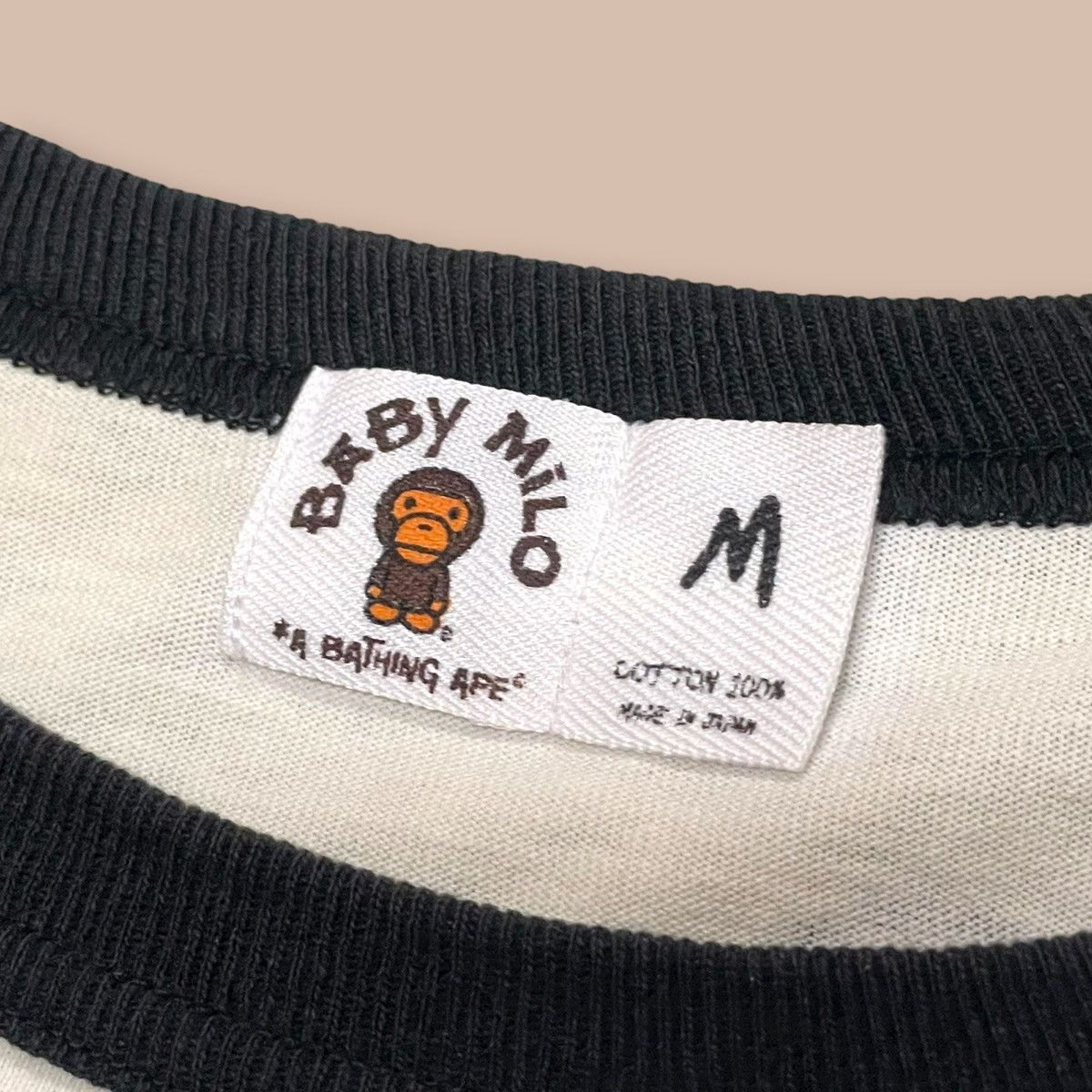 Bape × Kaws OG 2000's Bape X KAWS Ringer L/S Tee Size US M / EU 48-50 / 2 - 12 Thumbnail