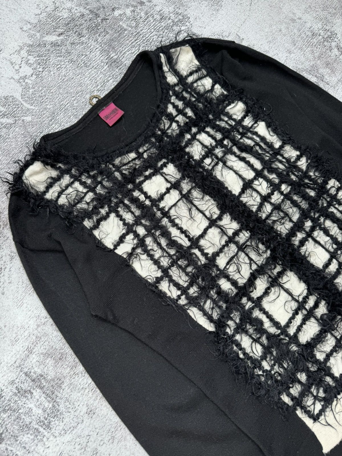 Designer Vintage Distressed Y2K Save The Queen ! Luxury Sweater Size S / US 4 / IT 40 - 12 Thumbnail