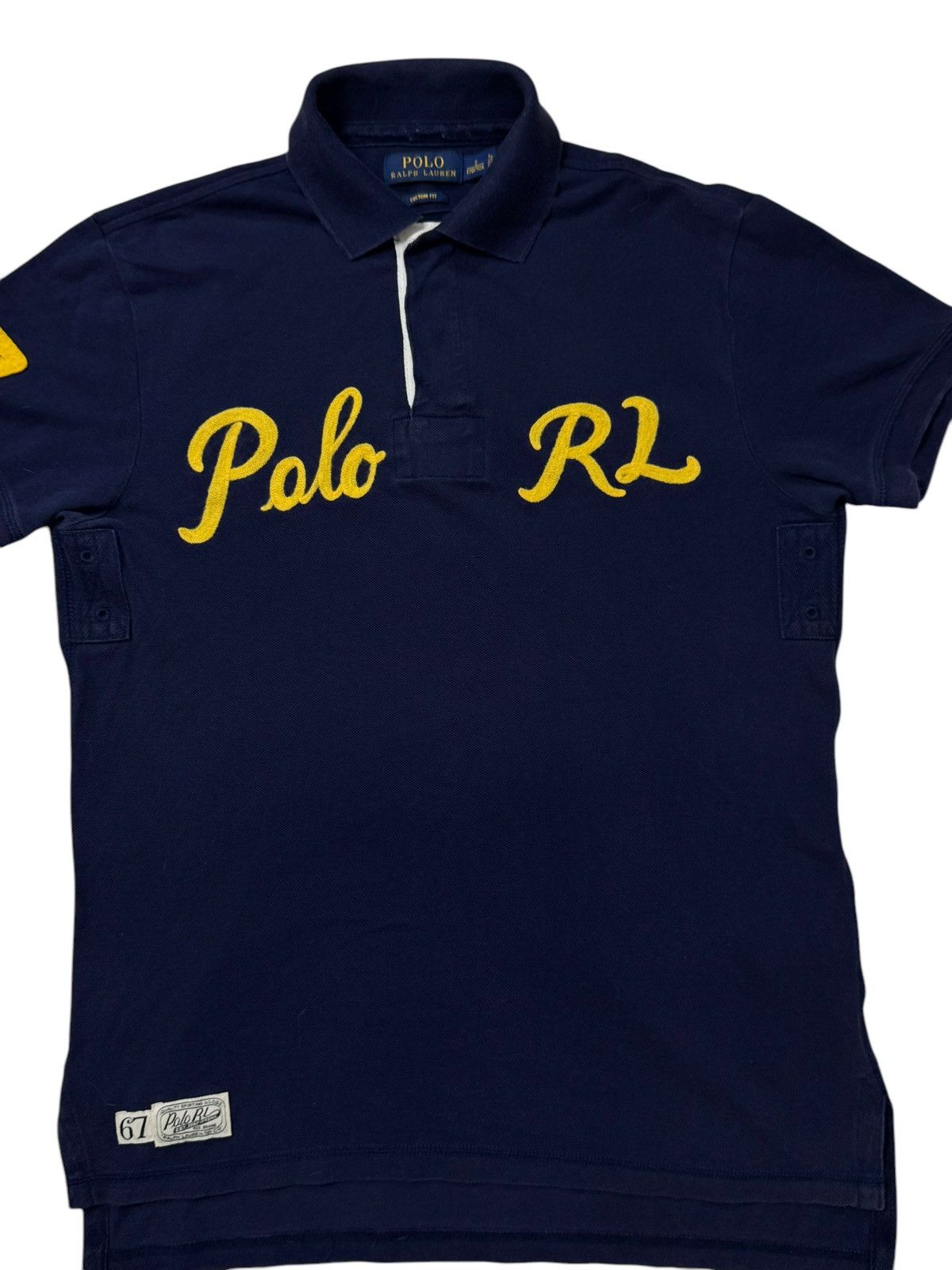 Polo Ralph Lauren × Ralph Lauren Polo Ralph Lauren Big Logo No 67 shirt Size US S / EU 44-46 / 1 - 2 Thumbnail