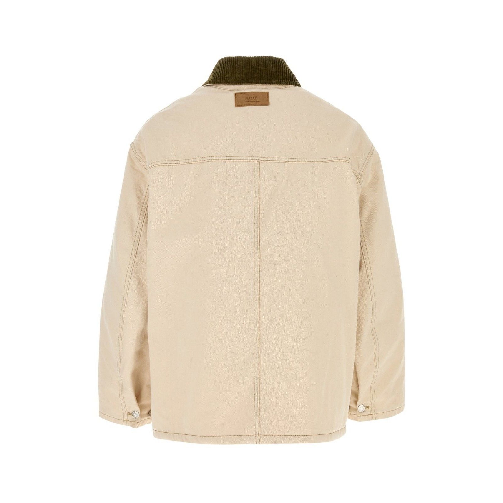 AMI AMI Melange Ivory Cotton Padded Jacket New & Authentic (Men' Size US L / EU 52-54 / 3 - 2 Thumbnail