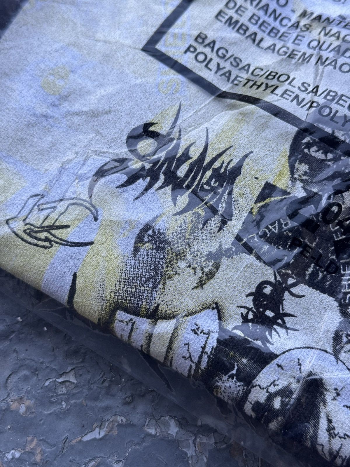 Drain Gang CV ANCHOR BLACK T-SHIRT UNOPENED Size US L / EU 52-54 / 3 - 6 Thumbnail