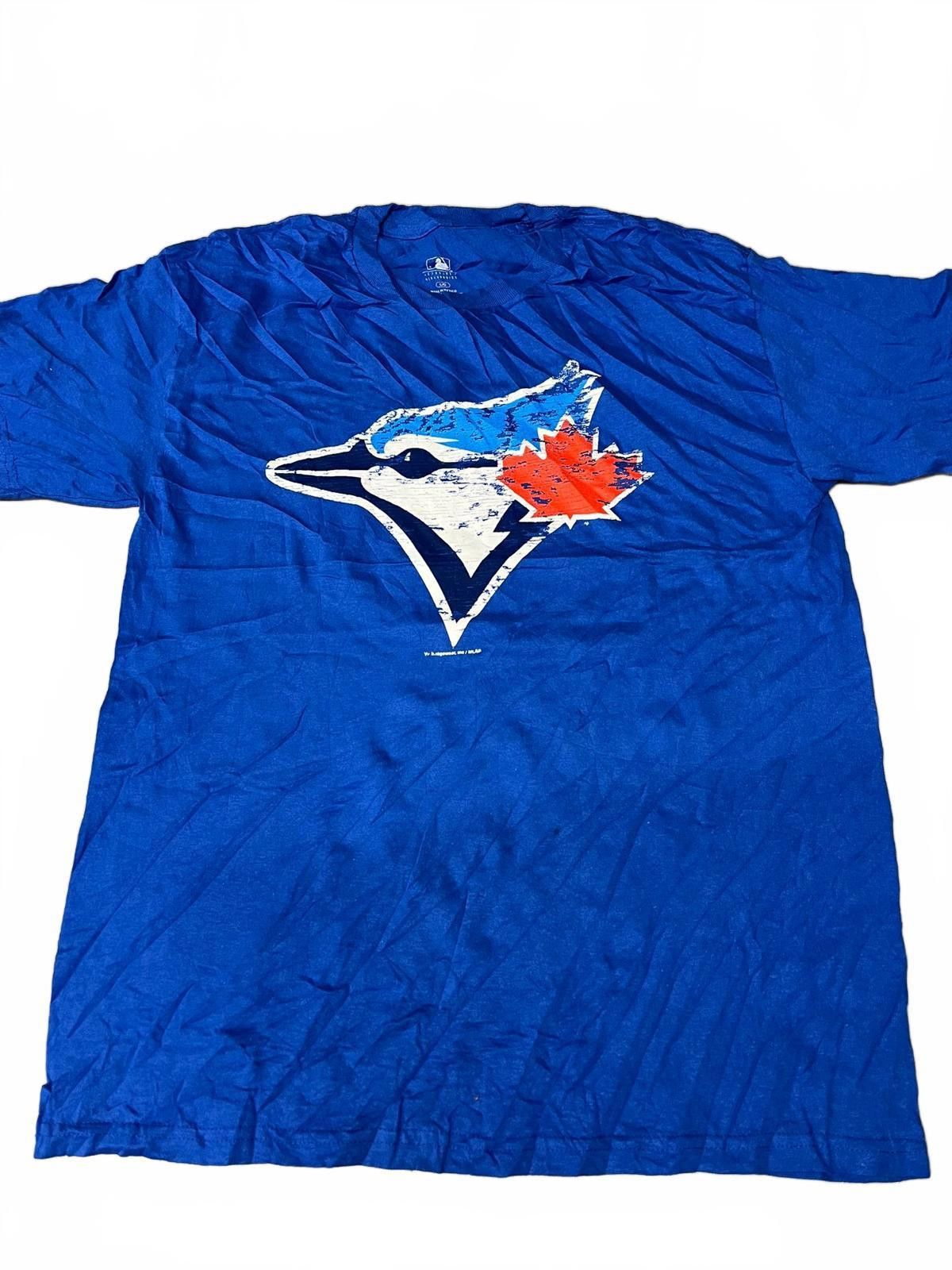 MLB Toronto Blue Jays T-Shirt - Classic Blue with Logo Size US L / EU 52-54 / 3 - 2 Thumbnail
