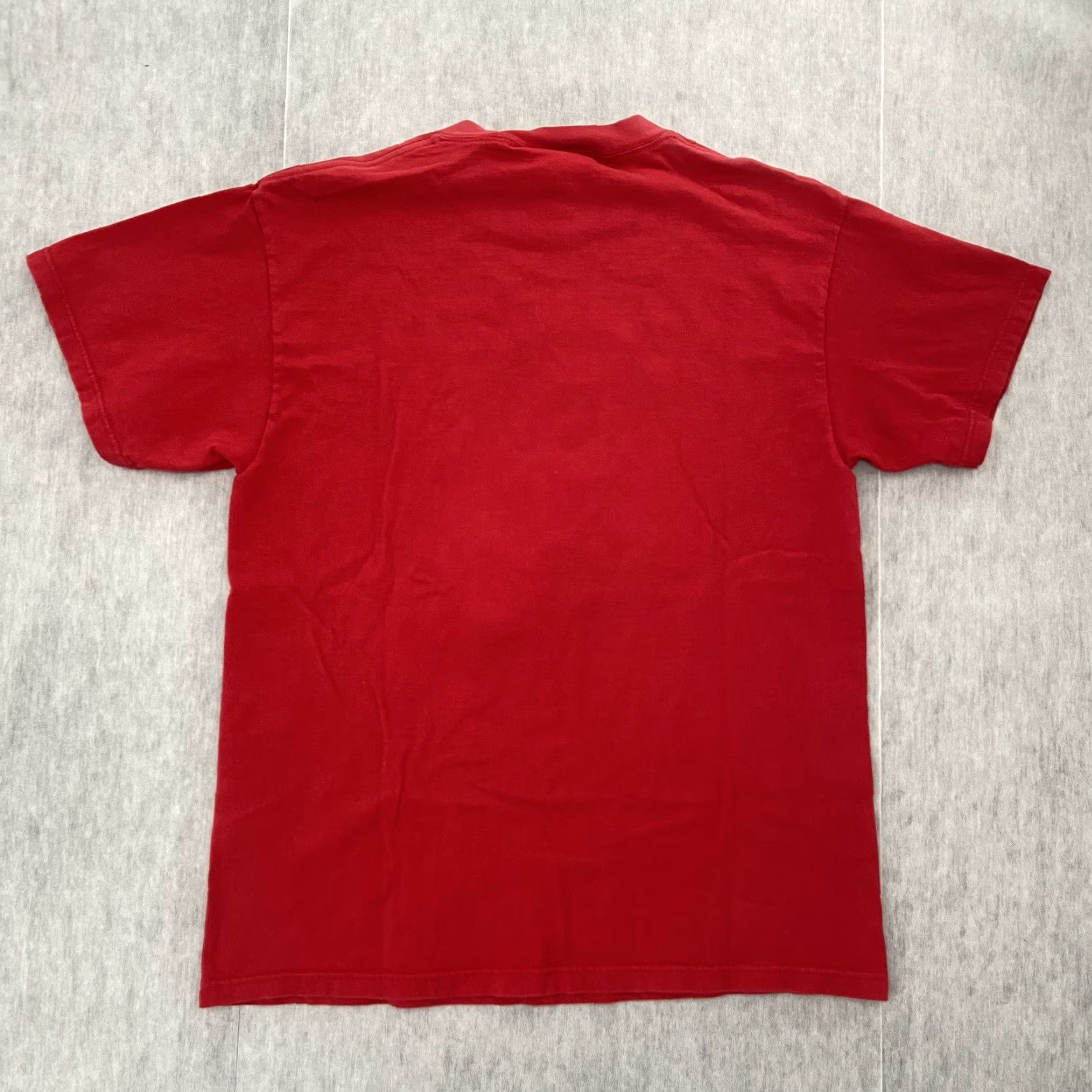 Disney Vintage Disney Mickey Goofy Graphic T-Shirt Adult Large Red Cotton Men Size US L / EU 52-54 / 3 - 2 Thumbnail
