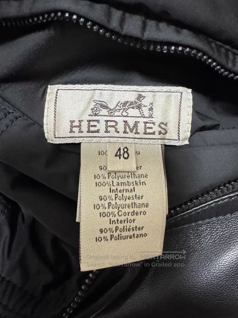 Hermes Hermes Two-sided wear hooded sheepskin Size US M / EU 48-50 / 2 - 5 Thumbnail