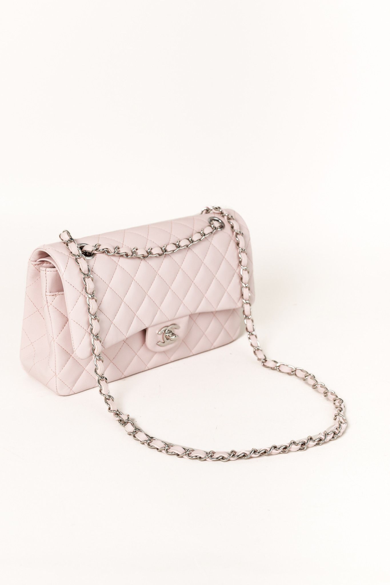 Chanel Chanel 18S Lambskin Quilted Classic Medium Double Flap Size ONE SIZE - 6 Thumbnail