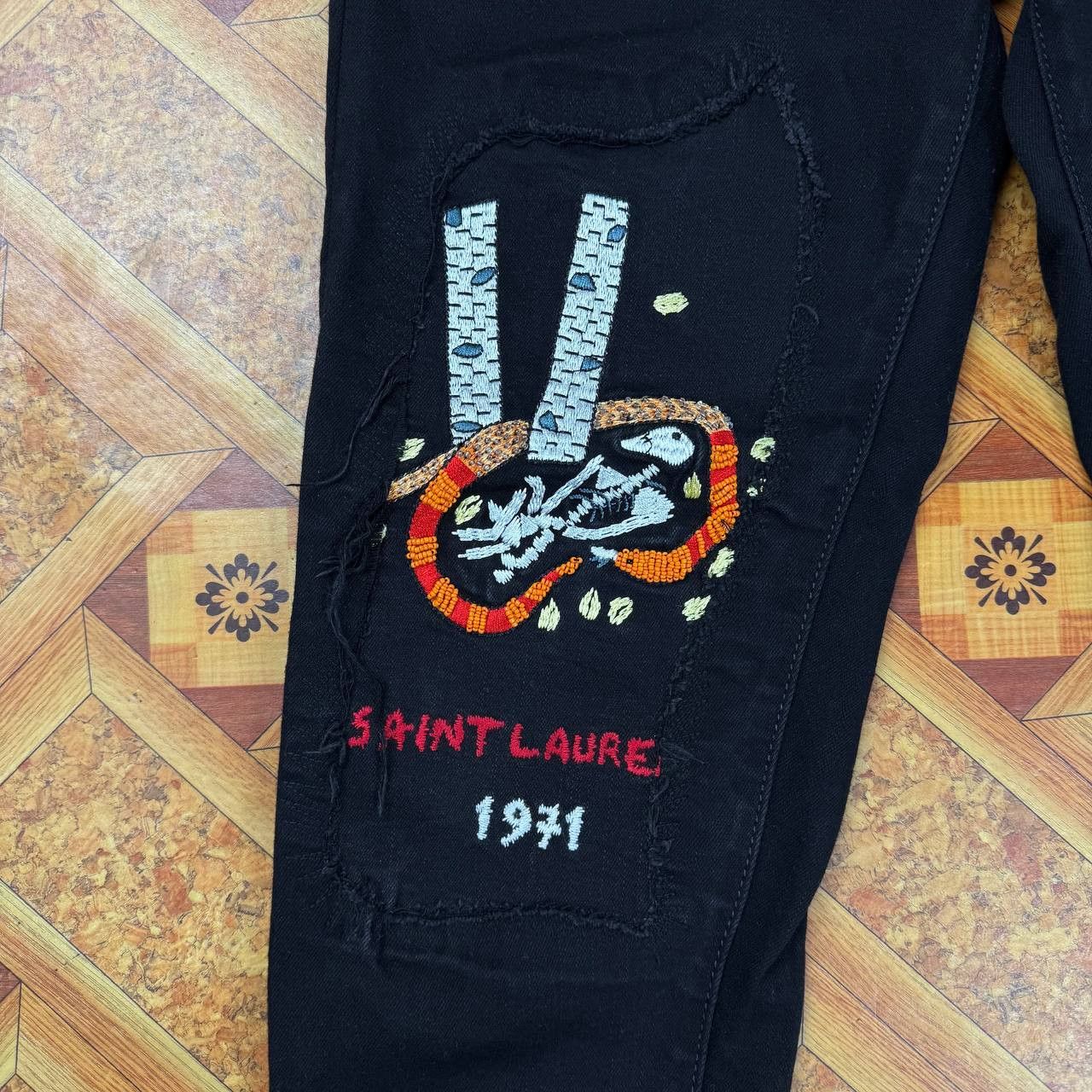 Saint Laurent Paris Saint Laurent Jeans Size 30" / US 8 / IT 44 - 10 Thumbnail