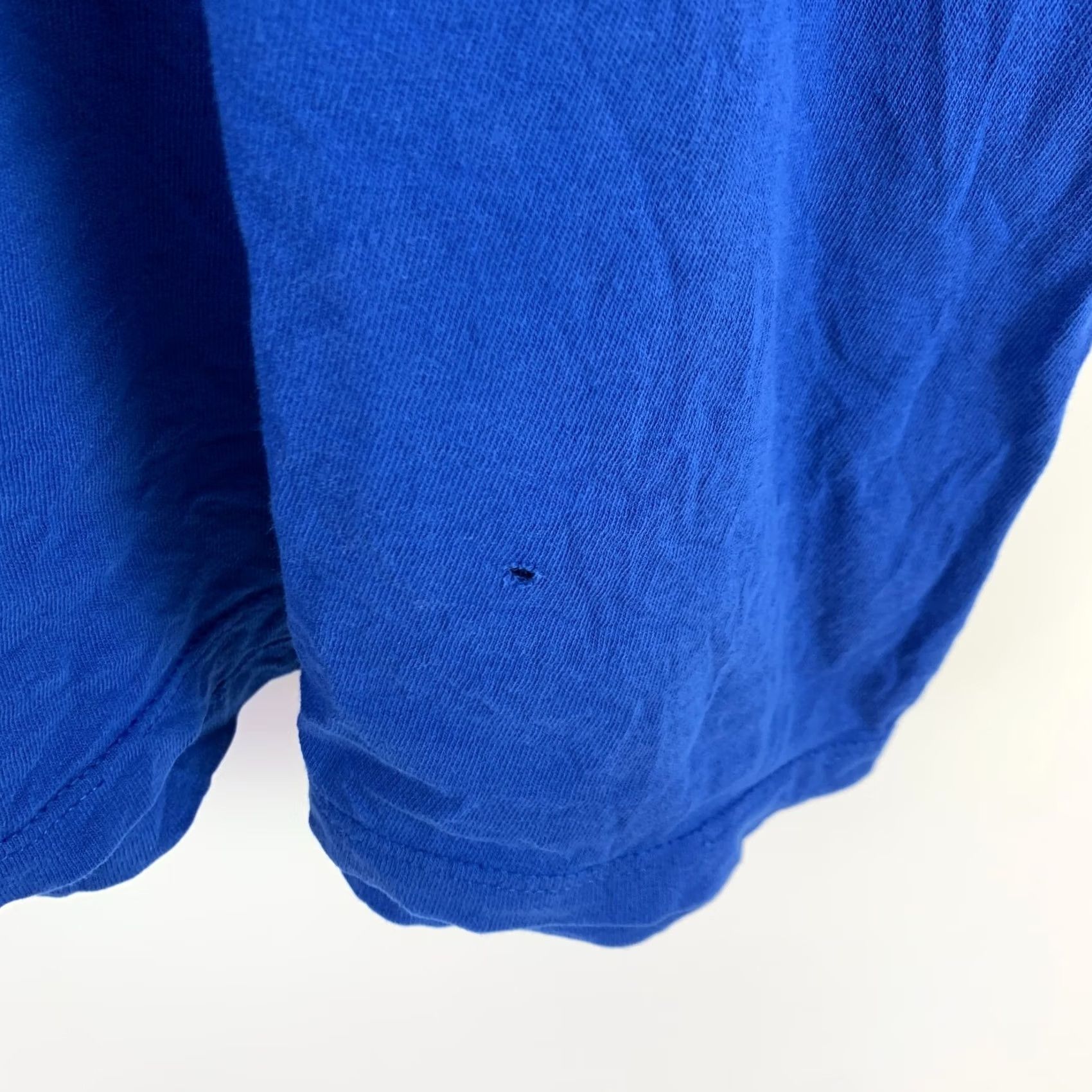 Mossimo Mossimo Blue Yellow Limited Edition Graphic Short Sleeve Tee T-Shirt L Mens 90s Classic Logo Crew Neck Cotton Summer 80s? Size US L / EU 52-54 / 3 - 5 Thumbnail