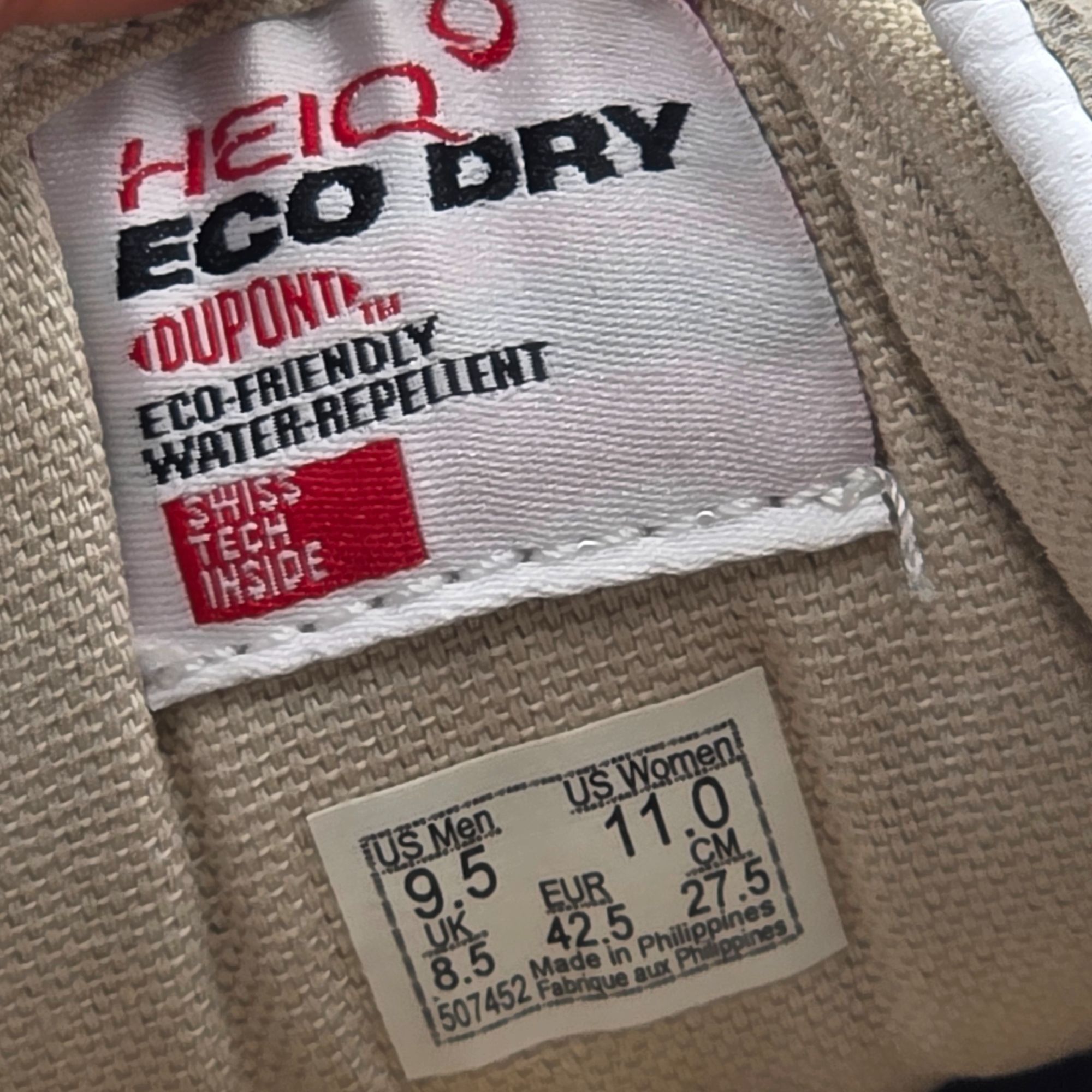 Vans Vans Old Skool Heiq Eco Dry Mens Size 9.5 Beige White Low To Size US 9.5 / EU 42-43 - 6 Thumbnail