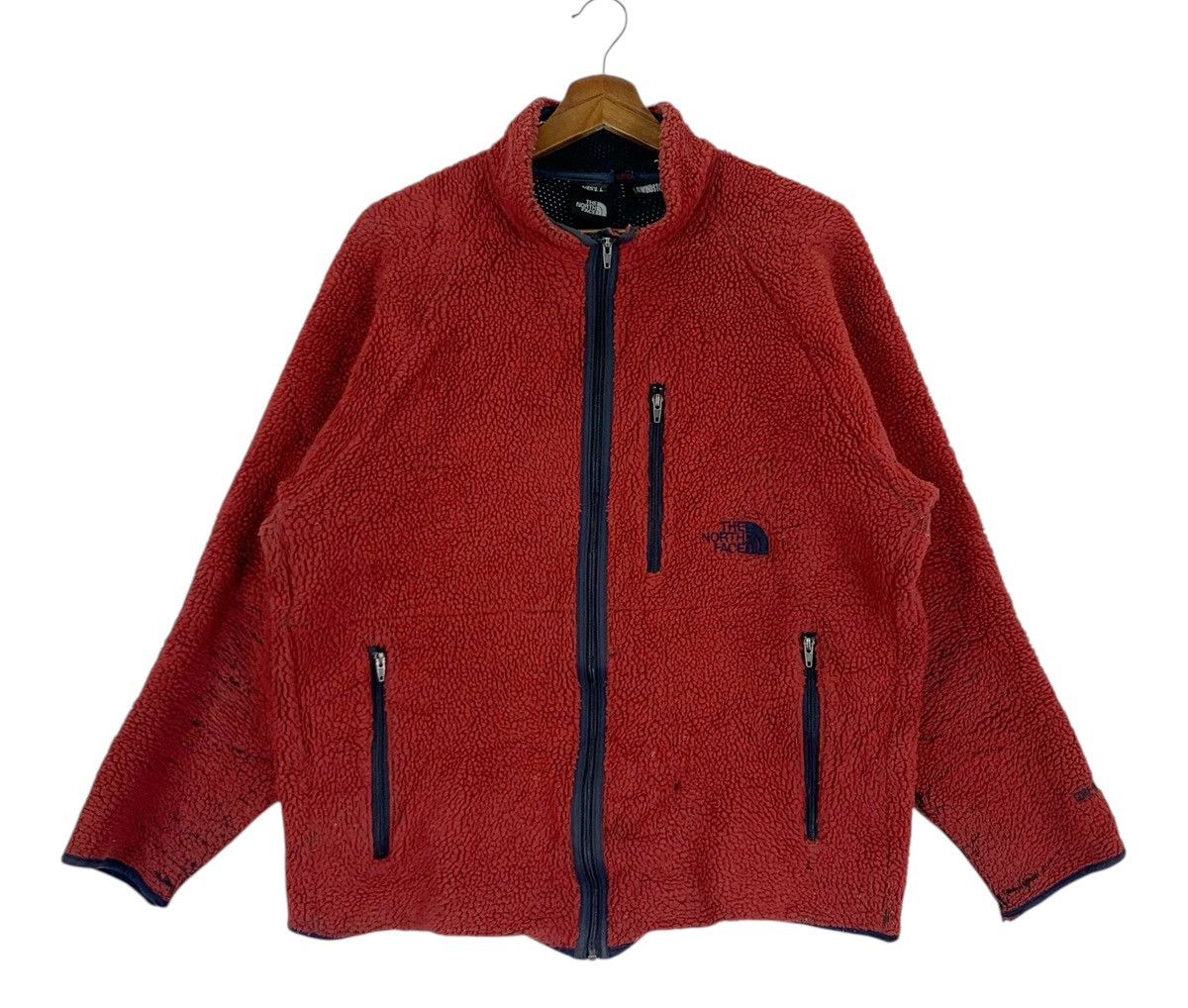 The North Face × Vintage Vintage The North Face Gore Windstopper Fleece Jacket Size US L / EU 52-54 / 3 - 1 Thumbnail