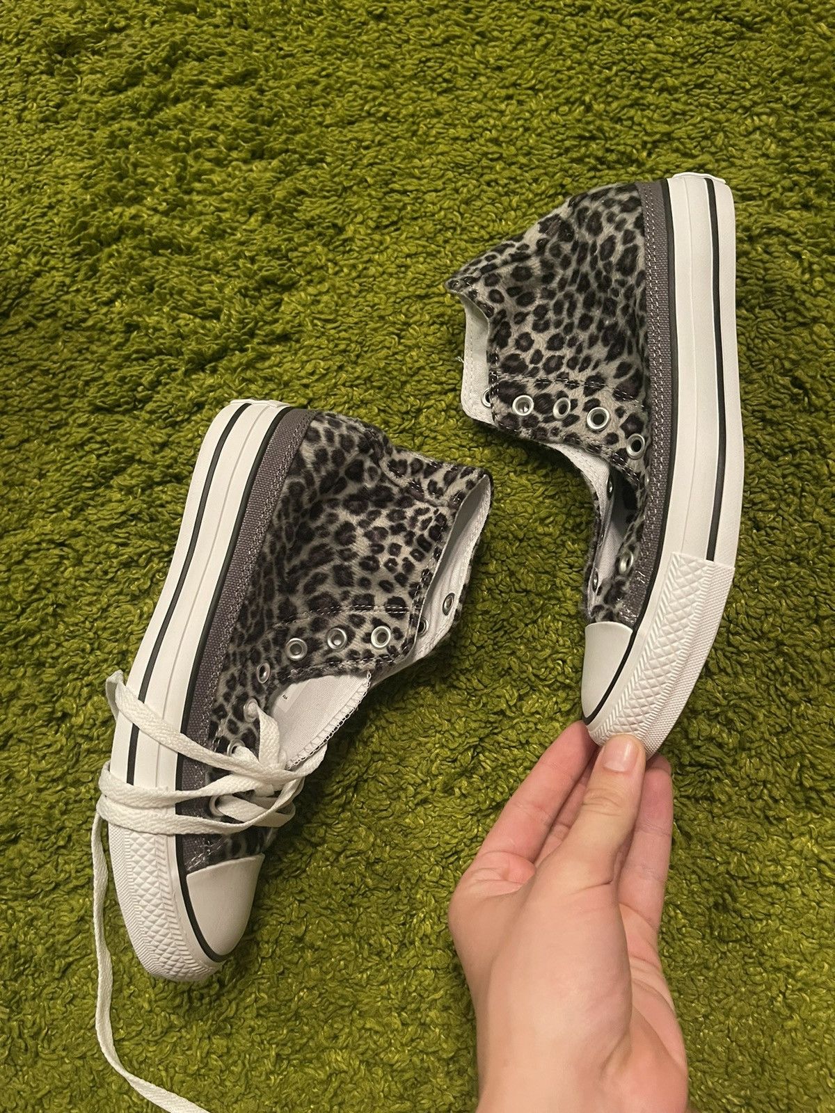Converse × Designer Converse NWT leopard pattern sneakers Size US 7.5 / IT 37.5 - 8 Thumbnail