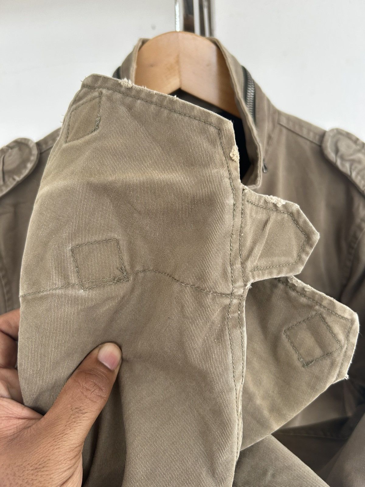 wjk wjk Vintage Olive Ride Jacket Archived Size M / US 6-8 / IT 42-44 - 13 Thumbnail