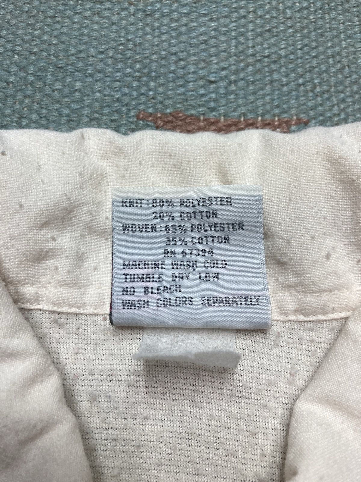 Vintage 80s knit t shirt henley polo pullover anorak megasport small Size US S / EU 44-46 / 1 - 6 Thumbnail