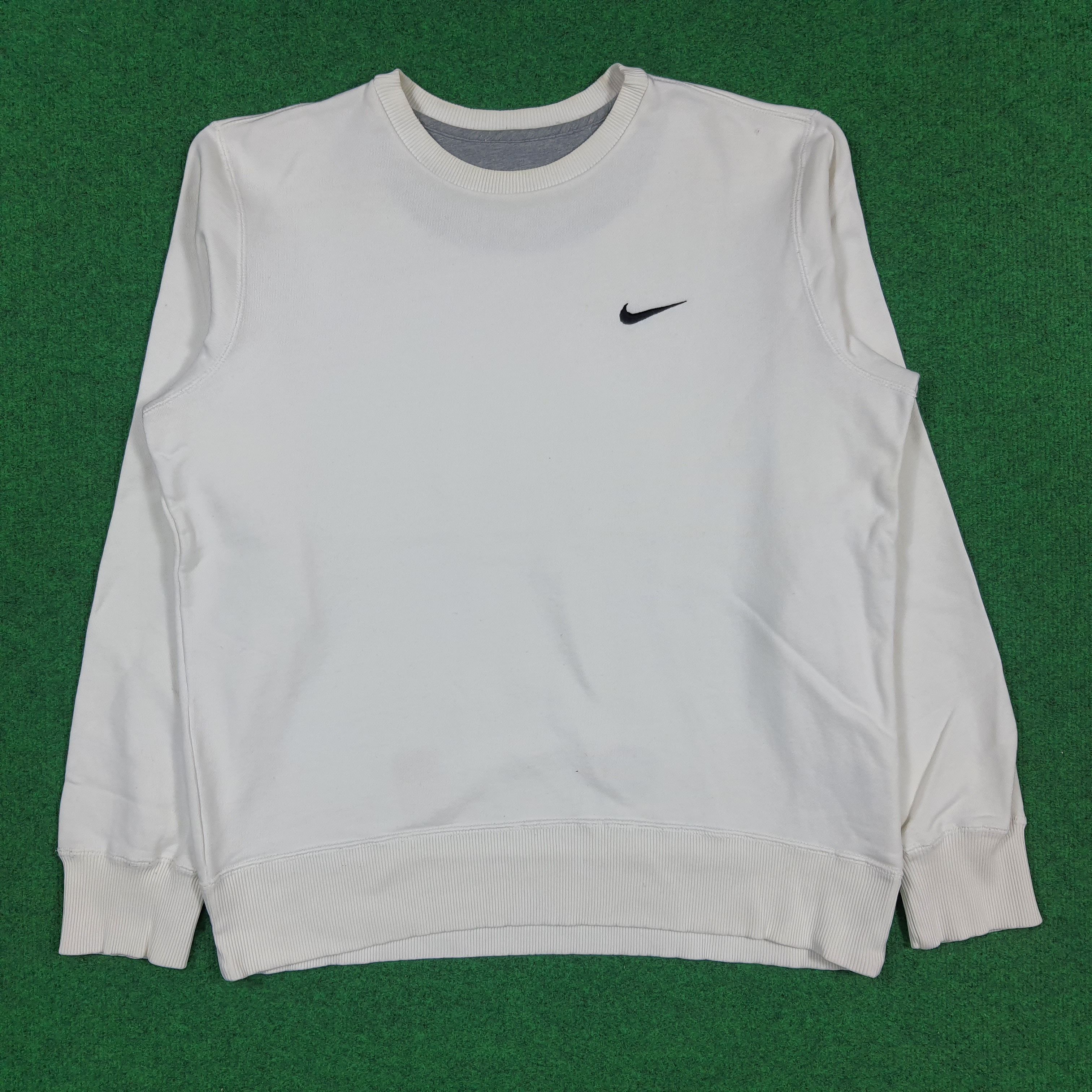 Nike Vintage Nike Swoosh Embroidery Sweatshirt C290N32 Size US M / EU 48-50 / 2 - 1 Thumbnail